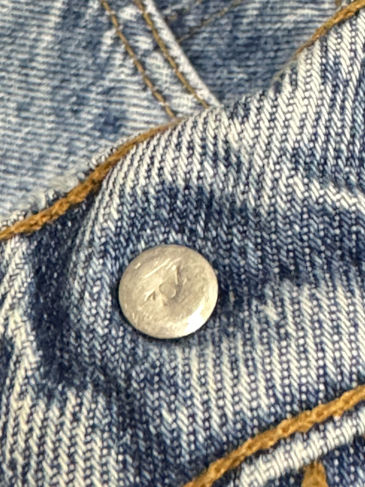 Levi's 90s Levi's 505 Denim Jeans Vintage Orange Tab Size US 32 / EU 48 - 8 Thumbnail