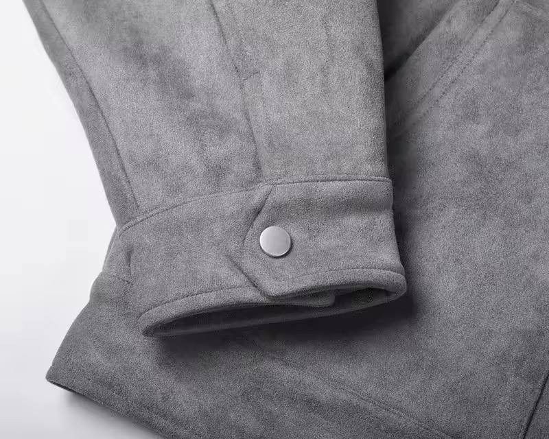 Japanese Brand × Vintage high quality suede jacket with zipper Size US XL / EU 56 / 4 - 10 Thumbnail