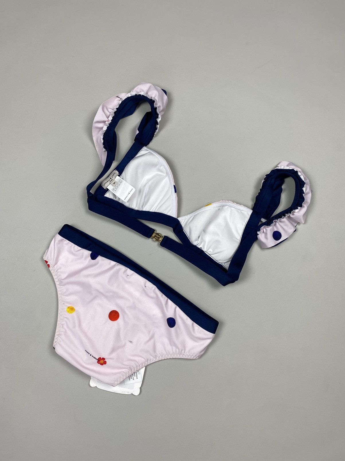 Natasha Zinko BNWT! Natasha Zinko Neoprene Bikini 2 Piece swim suit Size XS / US 0-2 / IT 36-38 - 5 Thumbnail