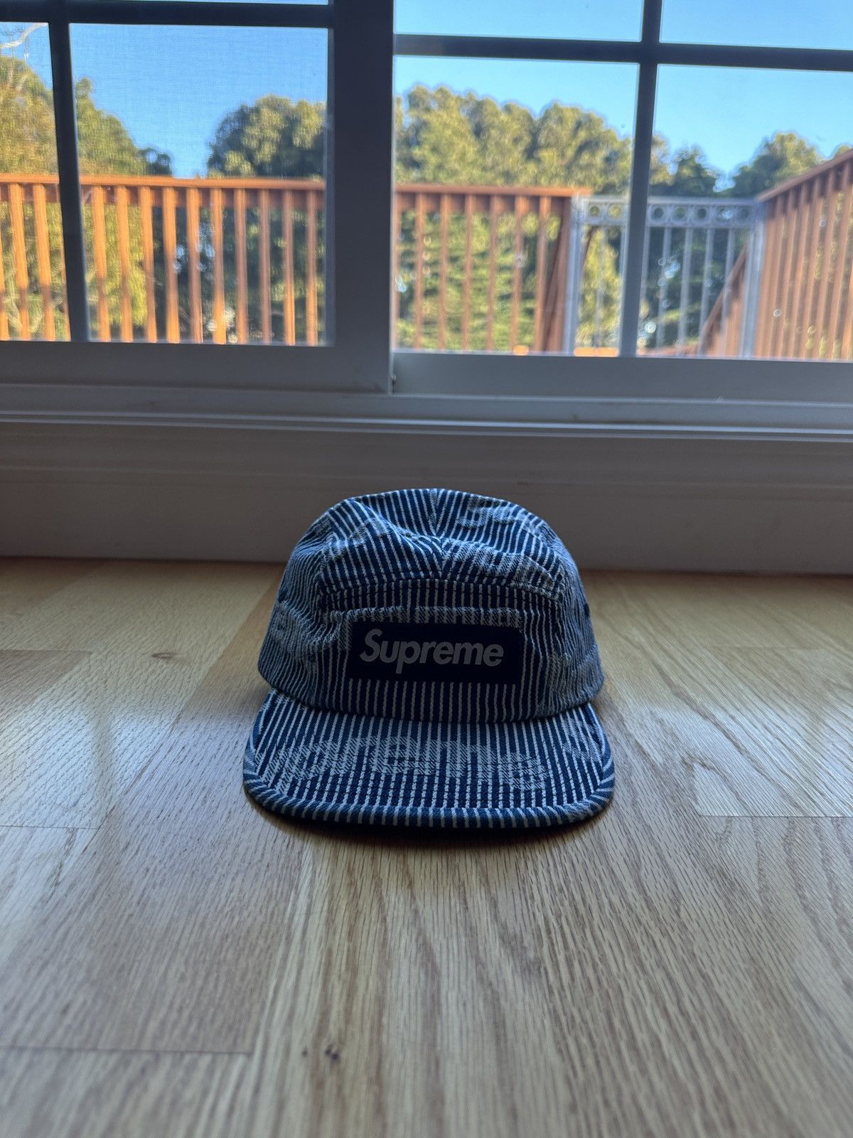Supreme BRAND NEW Supreme denim camp hat OS Grailed