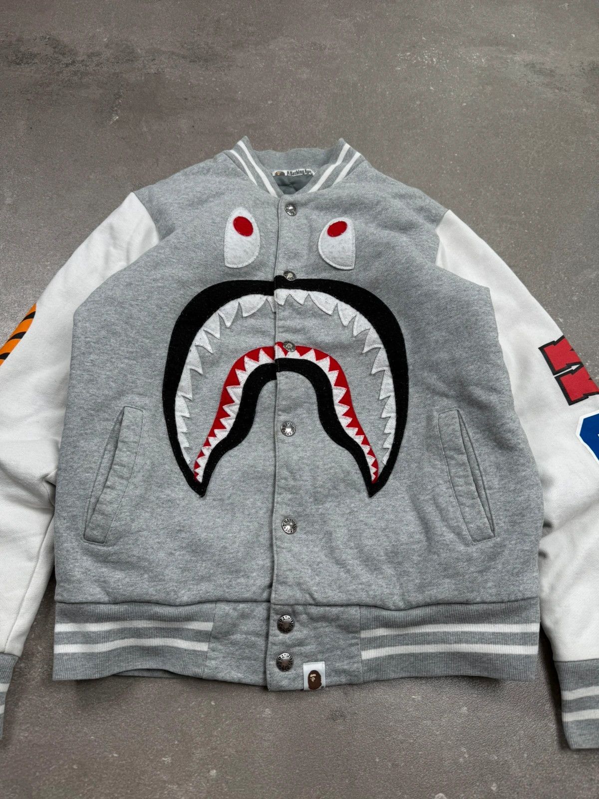 Bape Bape jacket shark street wear y2k vintage Size US S / EU 44-46 / 1 - 2 Thumbnail