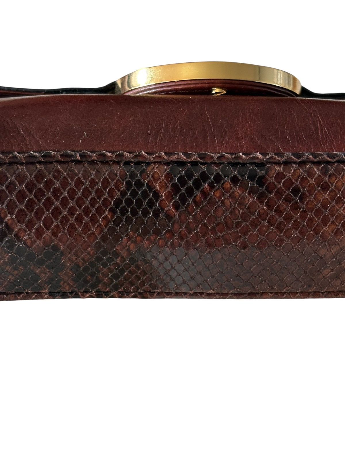 Tory Burch Vintage Tory Burch bag with snake skin detailes Size ONE SIZE - 4 Thumbnail