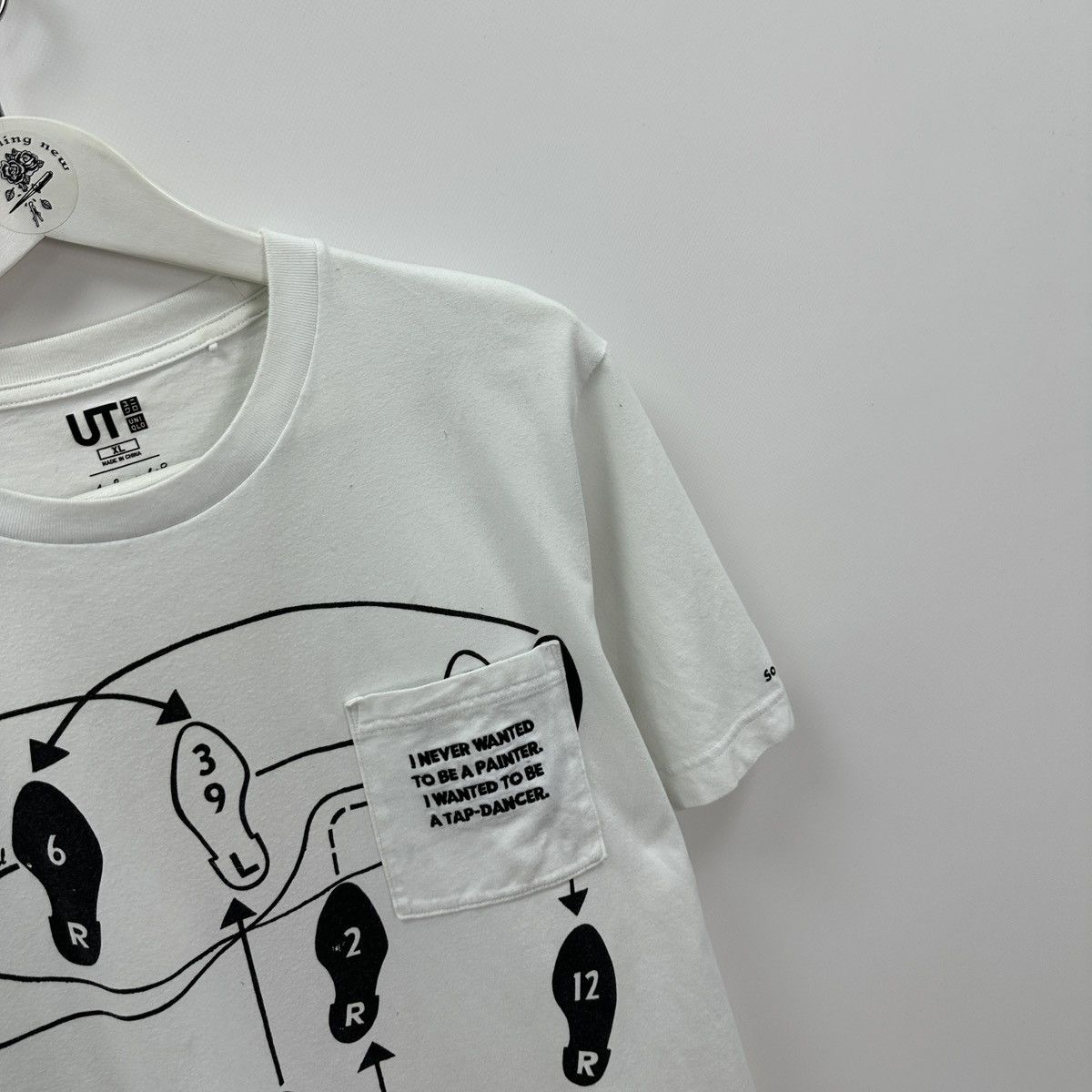 Uniqlo Vintage 00s Uniqlo x Andy Warhol Tap-Dancer Painter tee y2k Size US XL / EU 56 / 4 - 5 Thumbnail