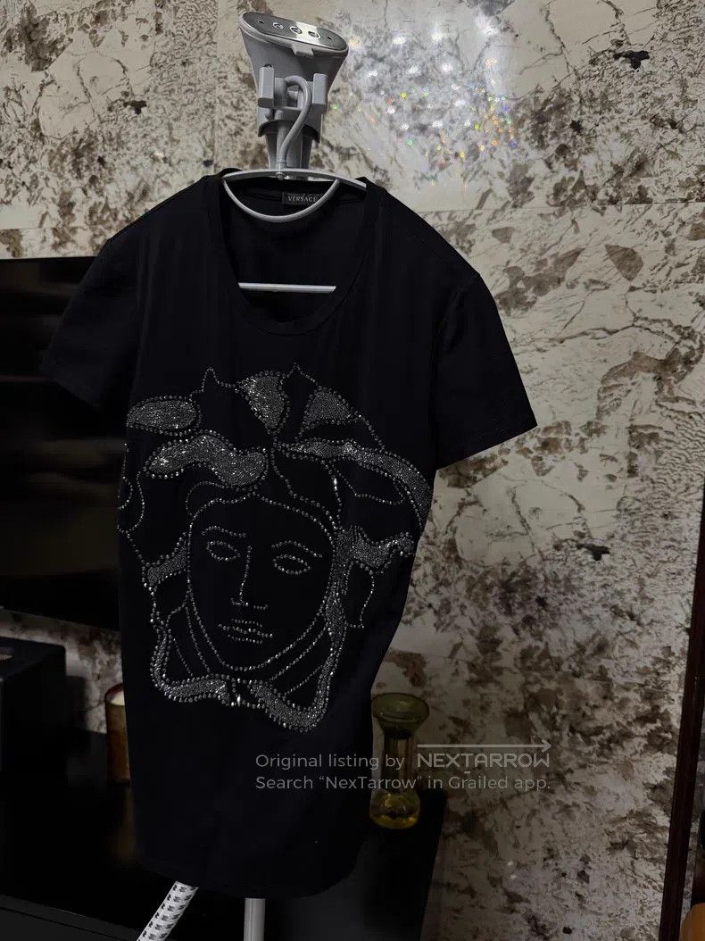 Versace Versace Black Medusa T-shirt Size XS / US 0-2 / IT 36-38 - 1 Thumbnail