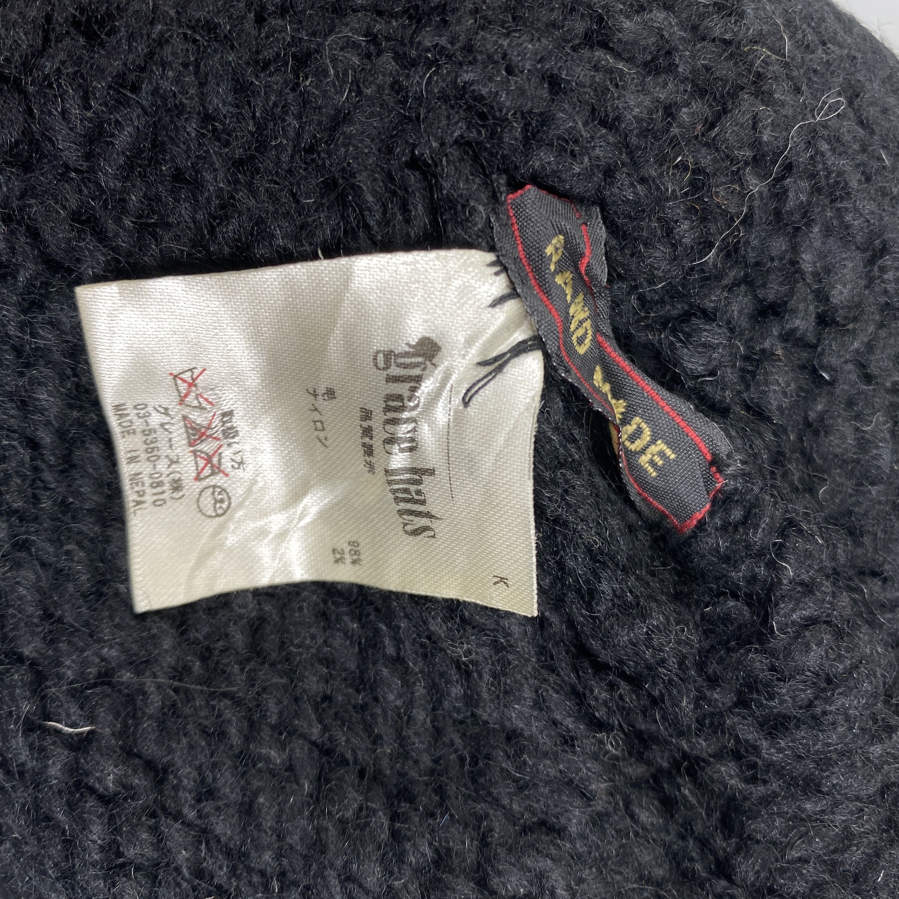 Japanese Brand Grace Hats Skull Slouchy Beanie Hats -BN1128 Size ONE SIZE - 8 Thumbnail