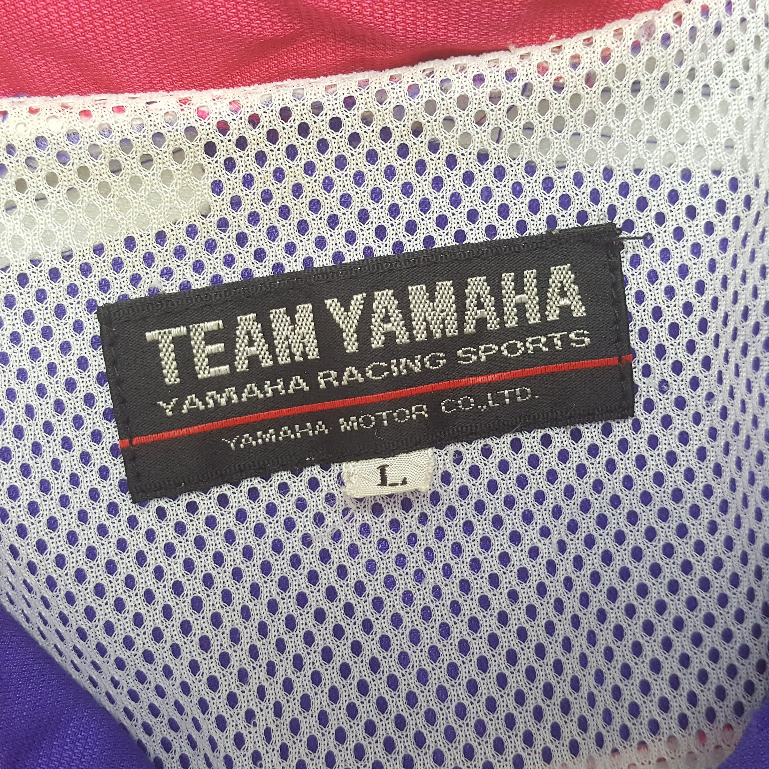 Vintage Vintage Team YAMAHA Racing Japanese Motorcycle Jacket Size US XL / EU 56 / 4 - 6 Thumbnail