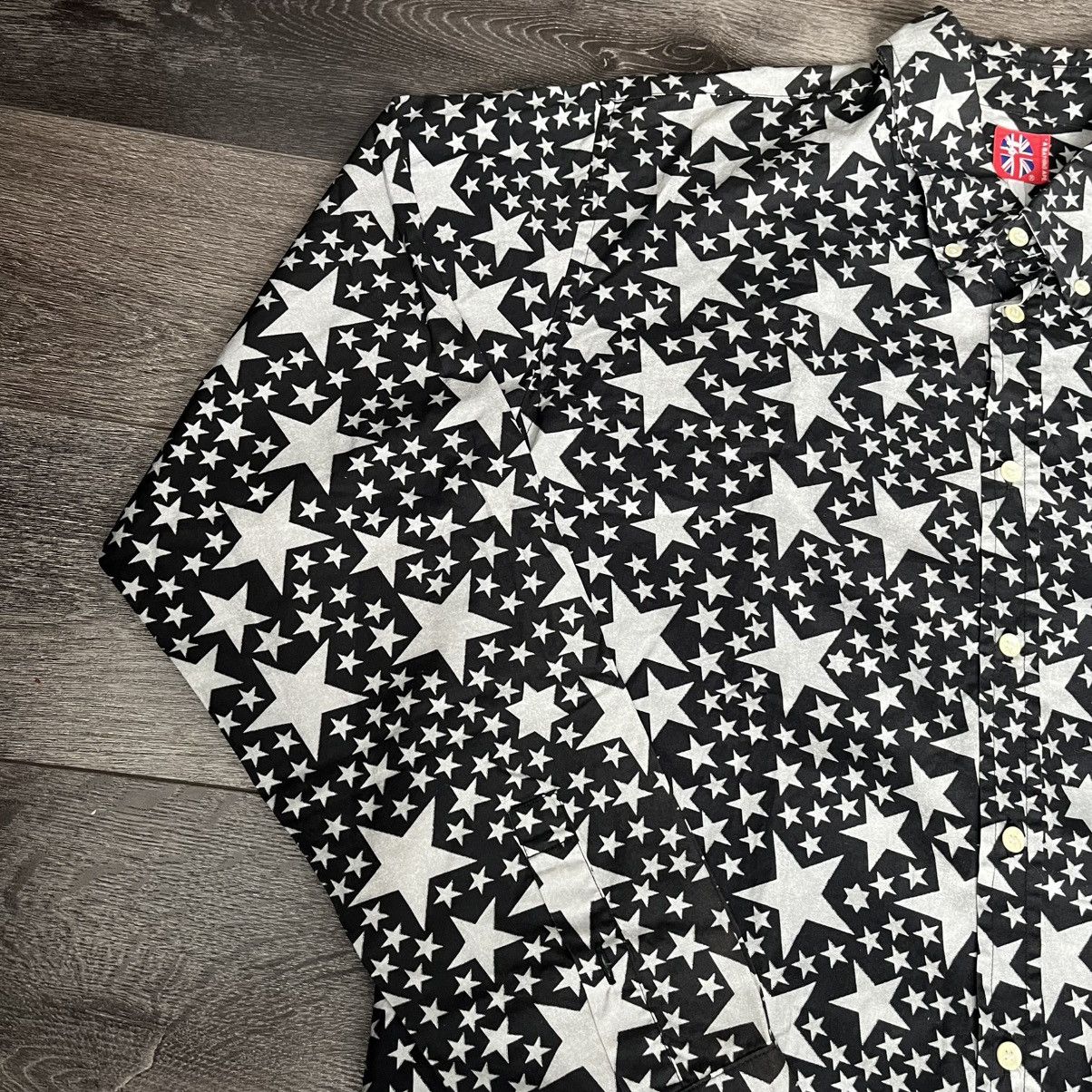 Bape Rare OG A Bathing Ape Bape Sta All Over Logo Button Up Shirt Size US XL / EU 56 / 4 - 3 Thumbnail
