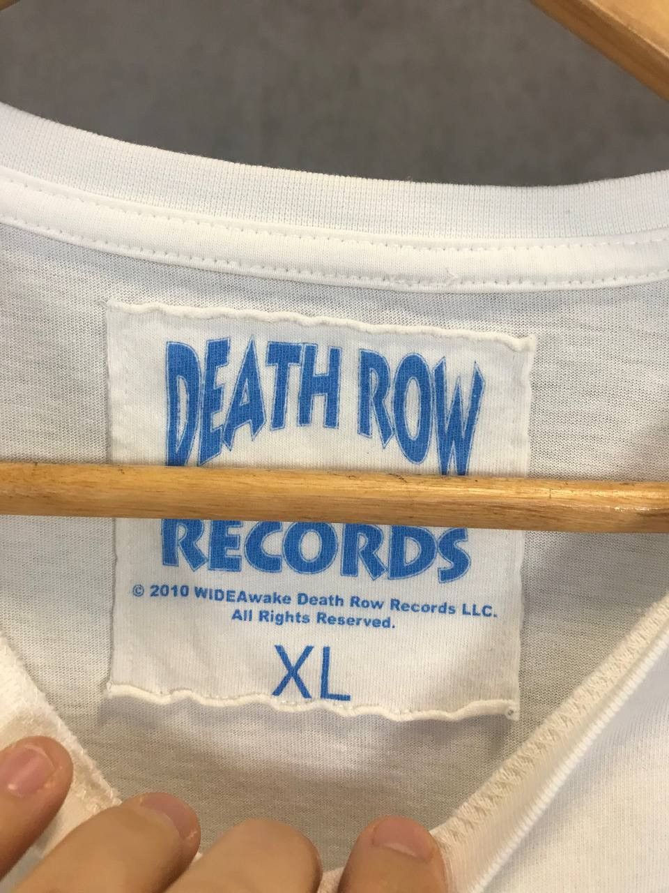 Band Tees Dr.Dre The Chronic Death Row Records band tee Size US XL / EU 56 / 4 - 4 Thumbnail