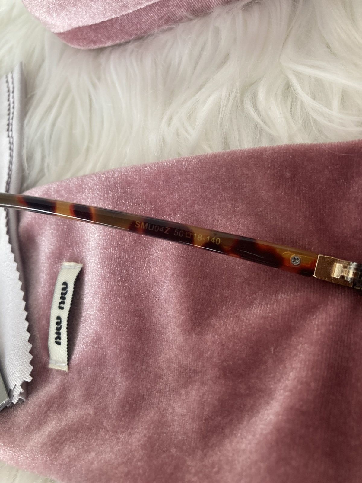 Miu Miu Miu Miu oval sunglasses Size ONE SIZE - 3 Thumbnail