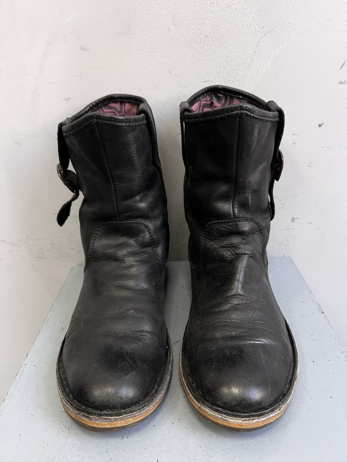 Fly London Fly London black platform boots retro gothic style Size US 8 / IT 38 - 4 Thumbnail