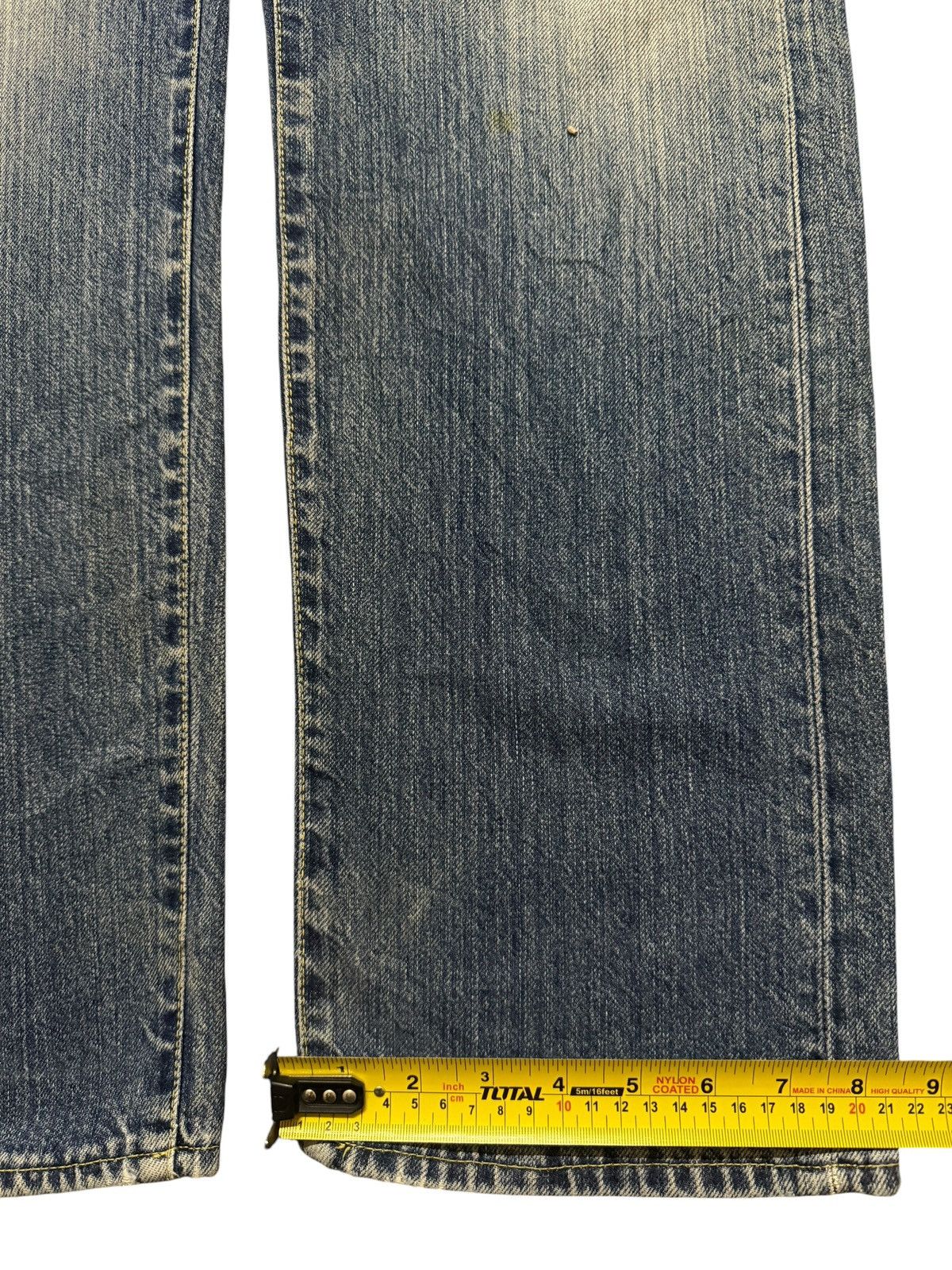 Replay Vintage Italy Replay Blue Faded Wash Distress Relaxed Loose Size US 30 / EU 46 - 14 Thumbnail