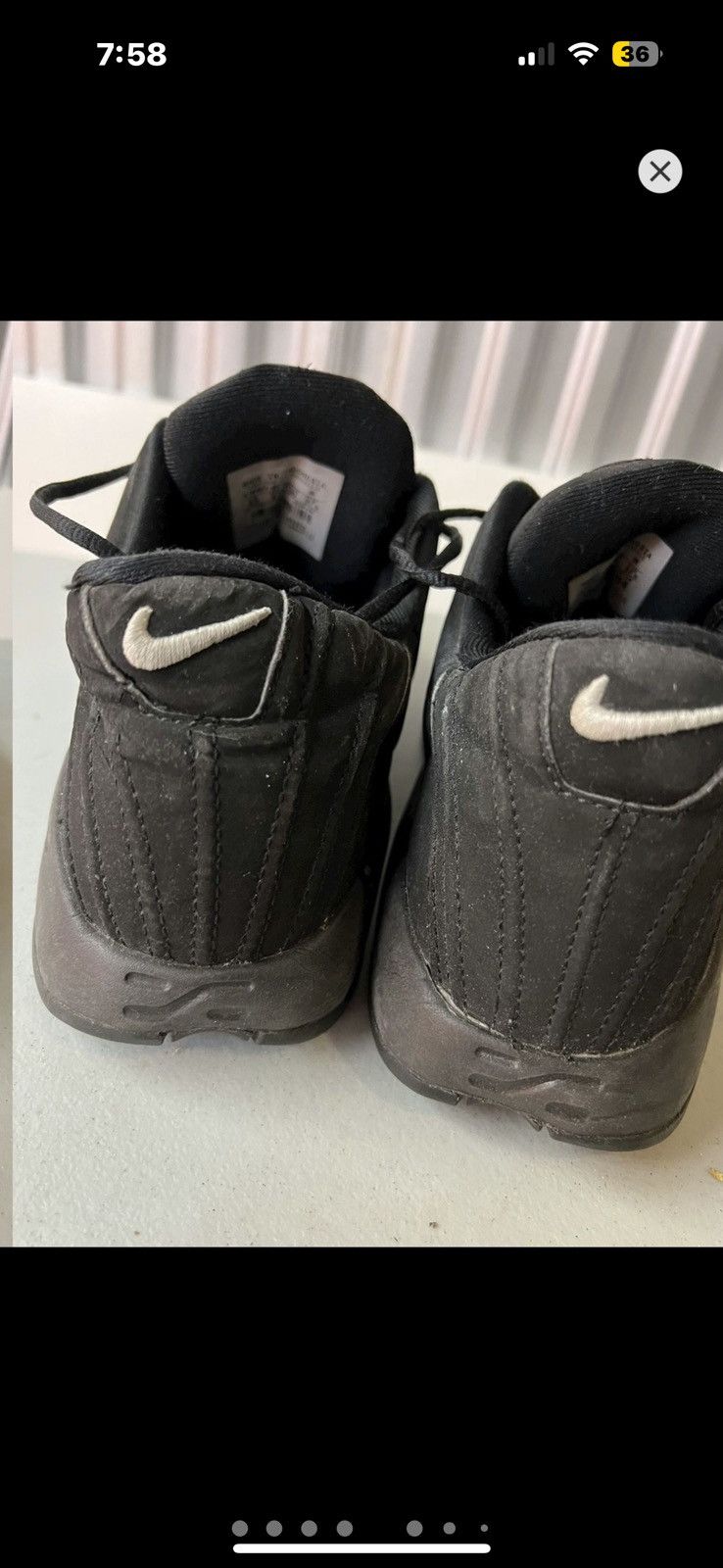 Vintage ***FINAL DROP***RARE 2008 NIKE CROSS TRAINING SHOE 9.5 Size US 9.5 / EU 42-43 - 4 Thumbnail