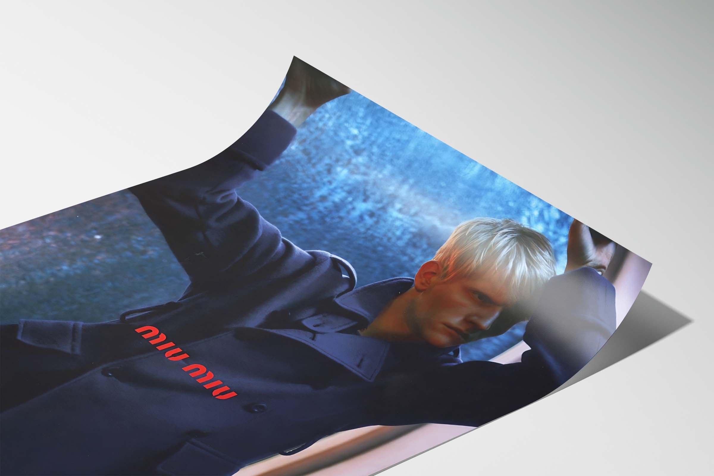 Miu Miu 1999 Miu Miu Coat Jacket Poster Magazine Vintage 1999 Book Size ONE SIZE - 5 Thumbnail