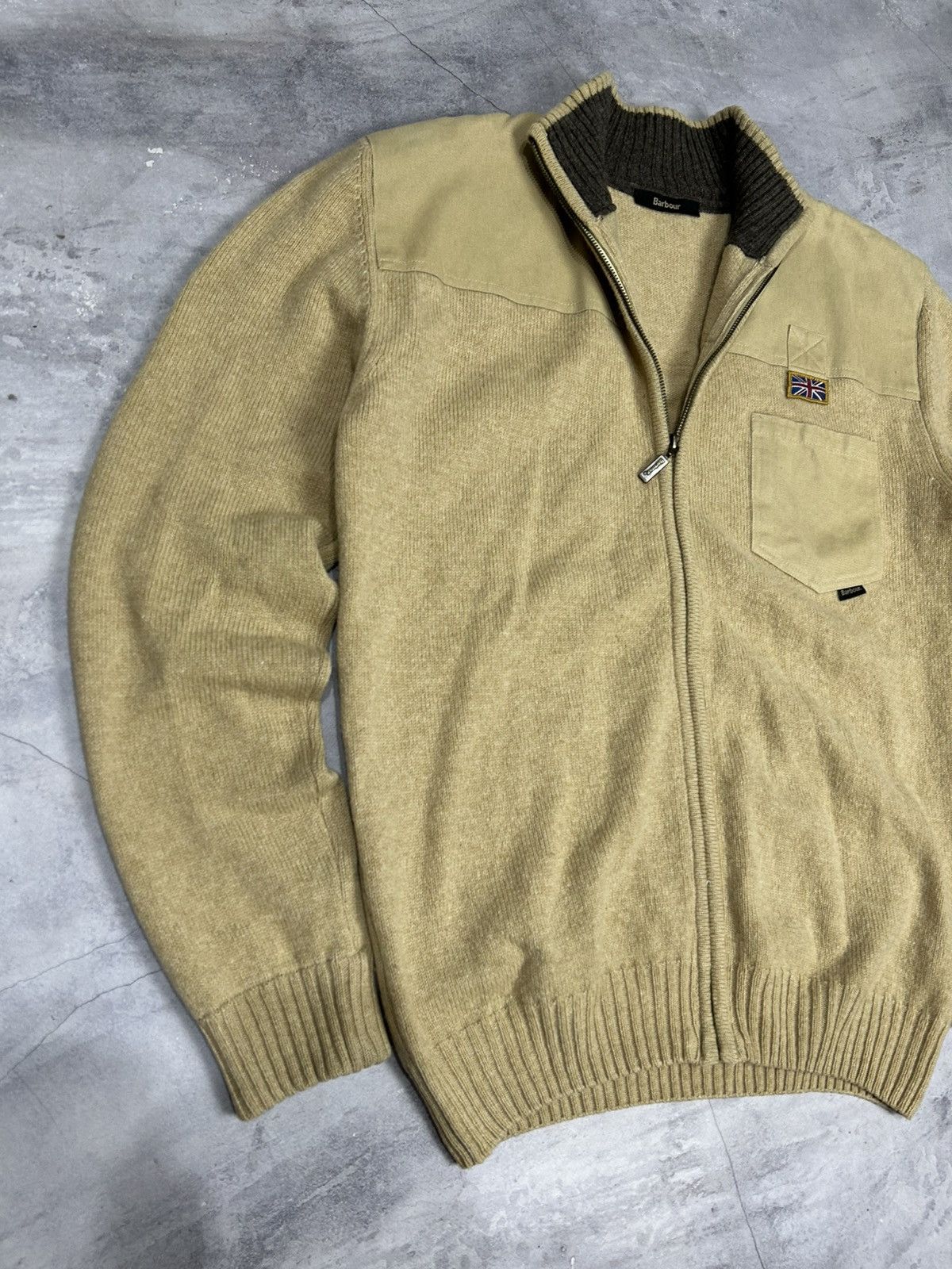 Barbour Barbour Wool Sweaters Knit Zip Size US M / EU 48-50 / 2 - 3 Thumbnail