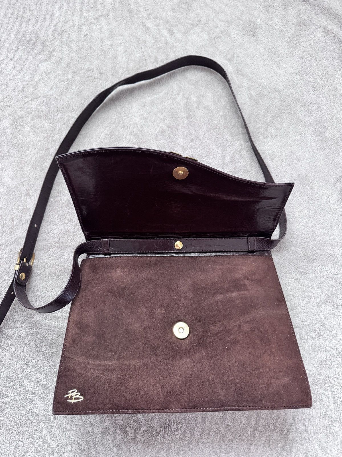 Pierre Balmain Vintage Pierre Balmain Leather Bag, circa 1960s Size ONE SIZE - 5 Thumbnail