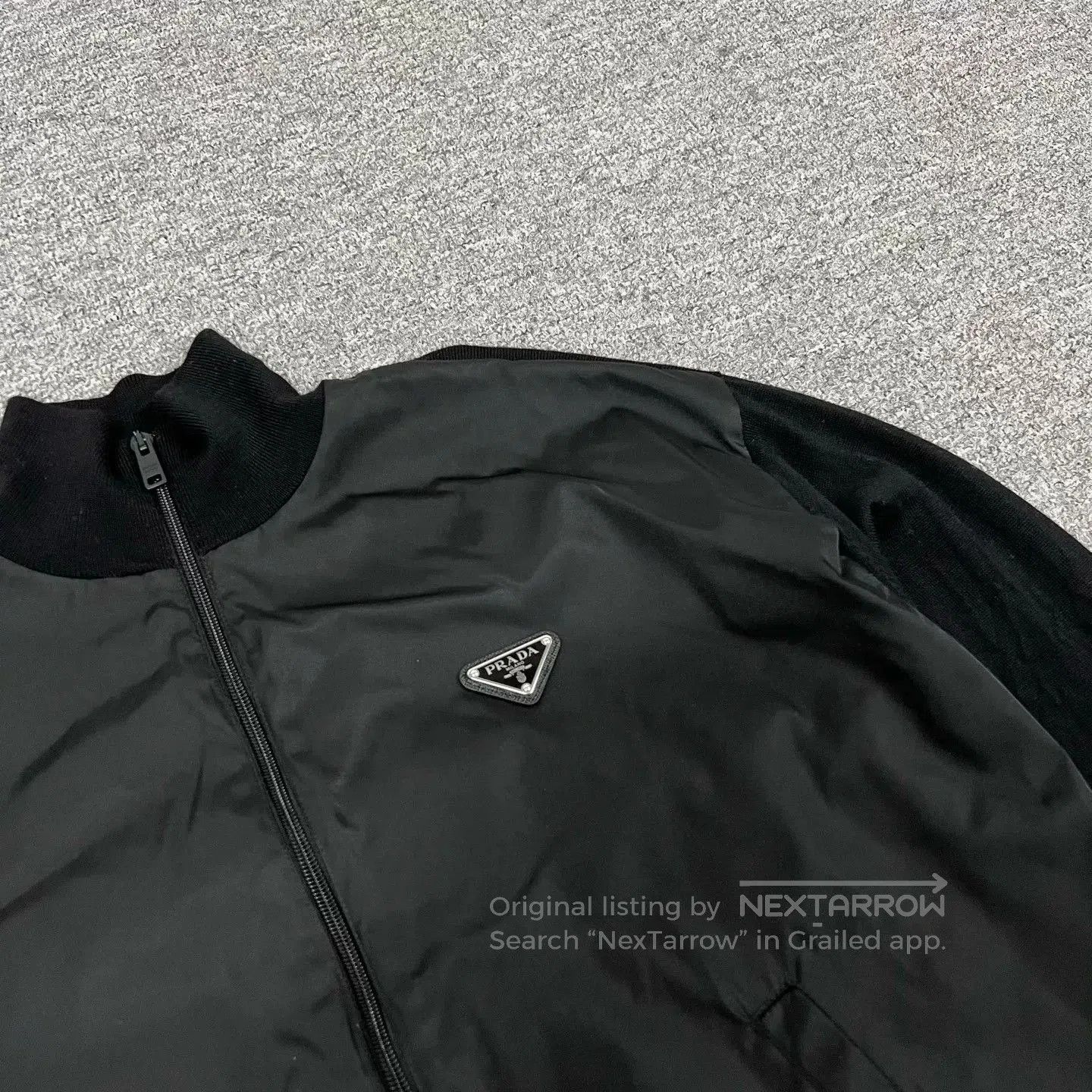 Prada PRADA Metal Triangle Knit Nylon Jacket. Size US M / EU 48-50 / 2 - 5 Thumbnail