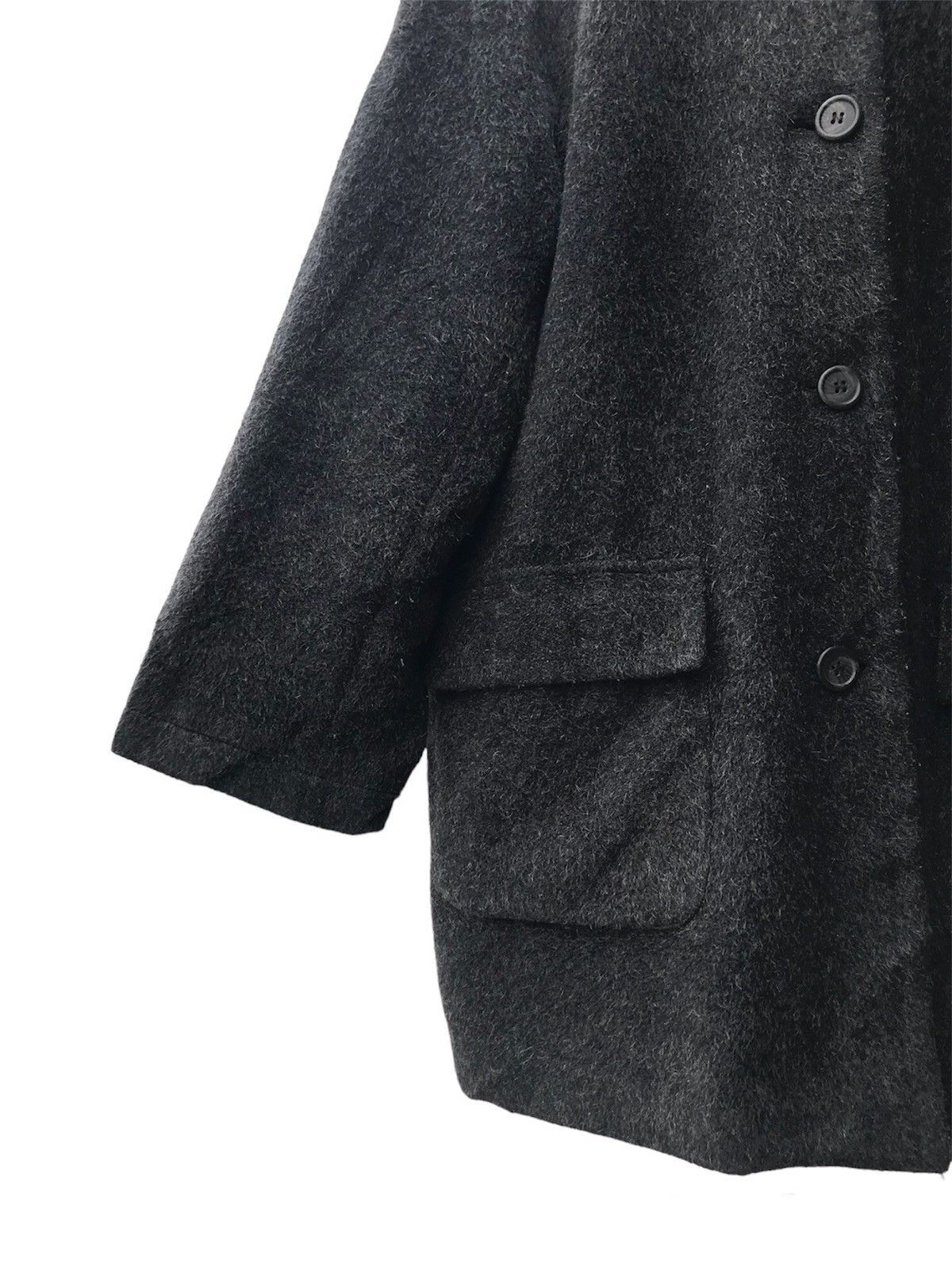 J.Crew Vintage J.Crew Alpaca Mohair Hoodie Coat Size US M / EU 48-50 / 2 - 7 Thumbnail