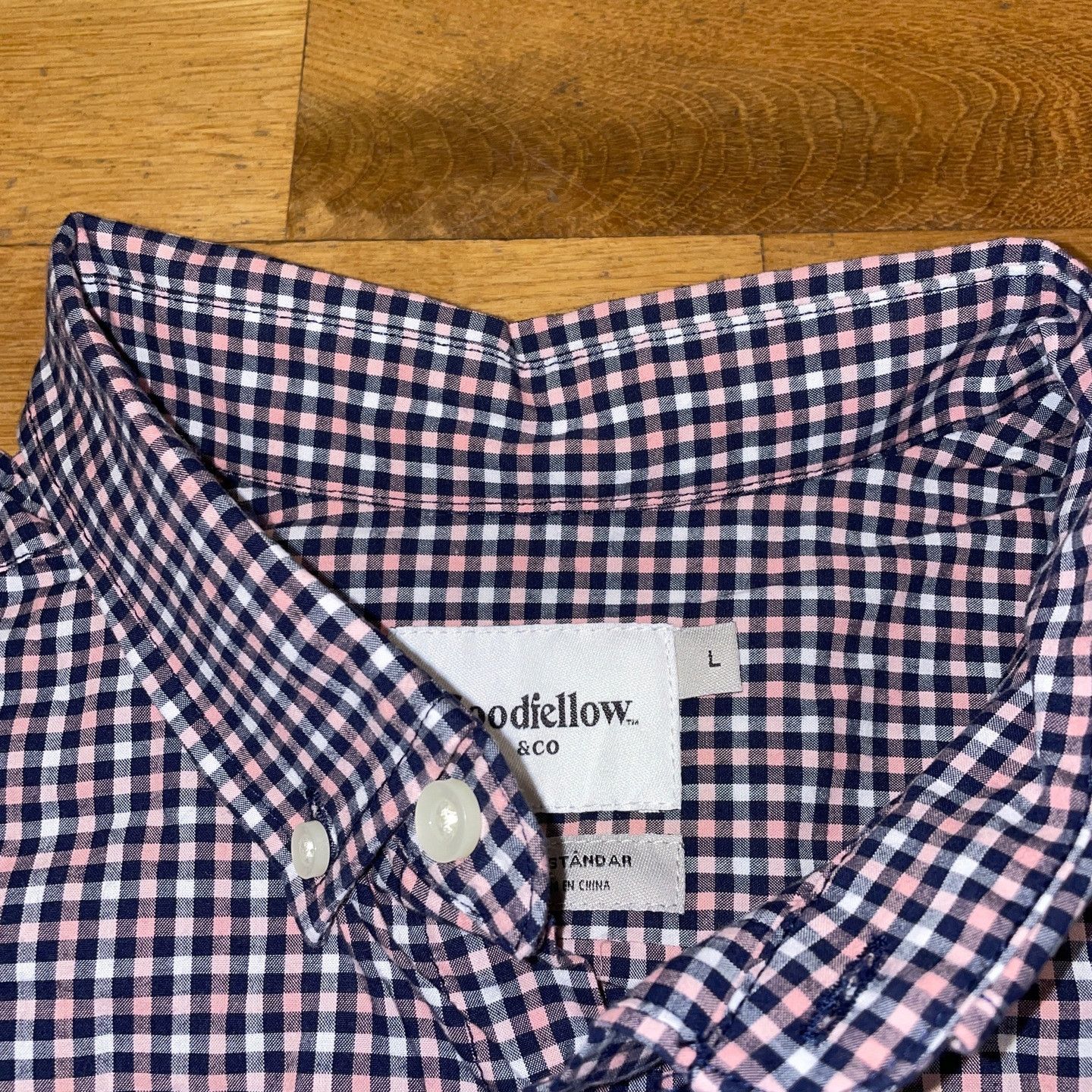 Other Goodfellow Men's Trendy Check Shirt Size L Size US L / EU 52-54 / 3 - 3 Thumbnail