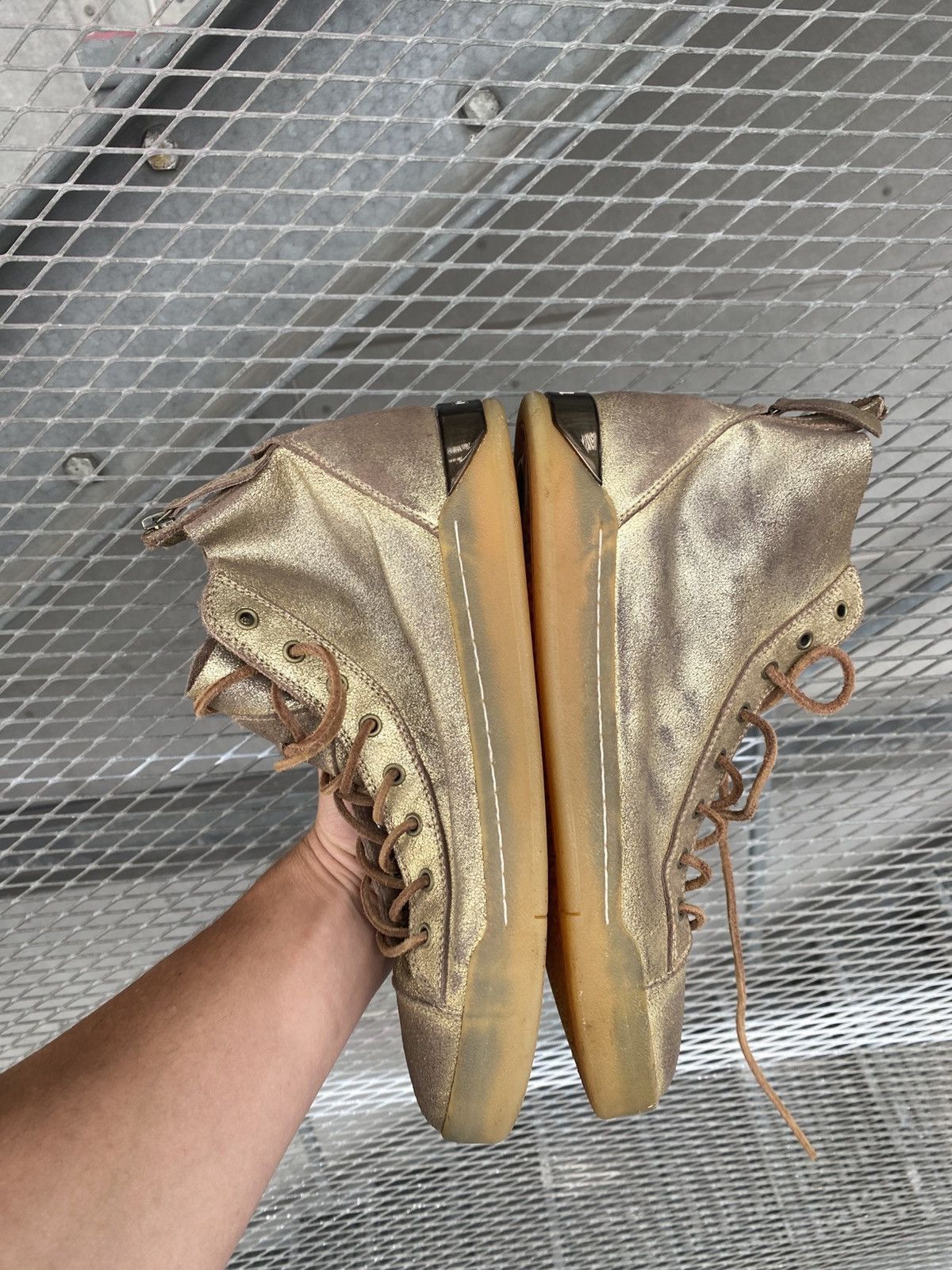 Diesel Diesel Sample Back Zip Leather Sneakers Size US 11.5 / EU 44-45 - 5 Thumbnail