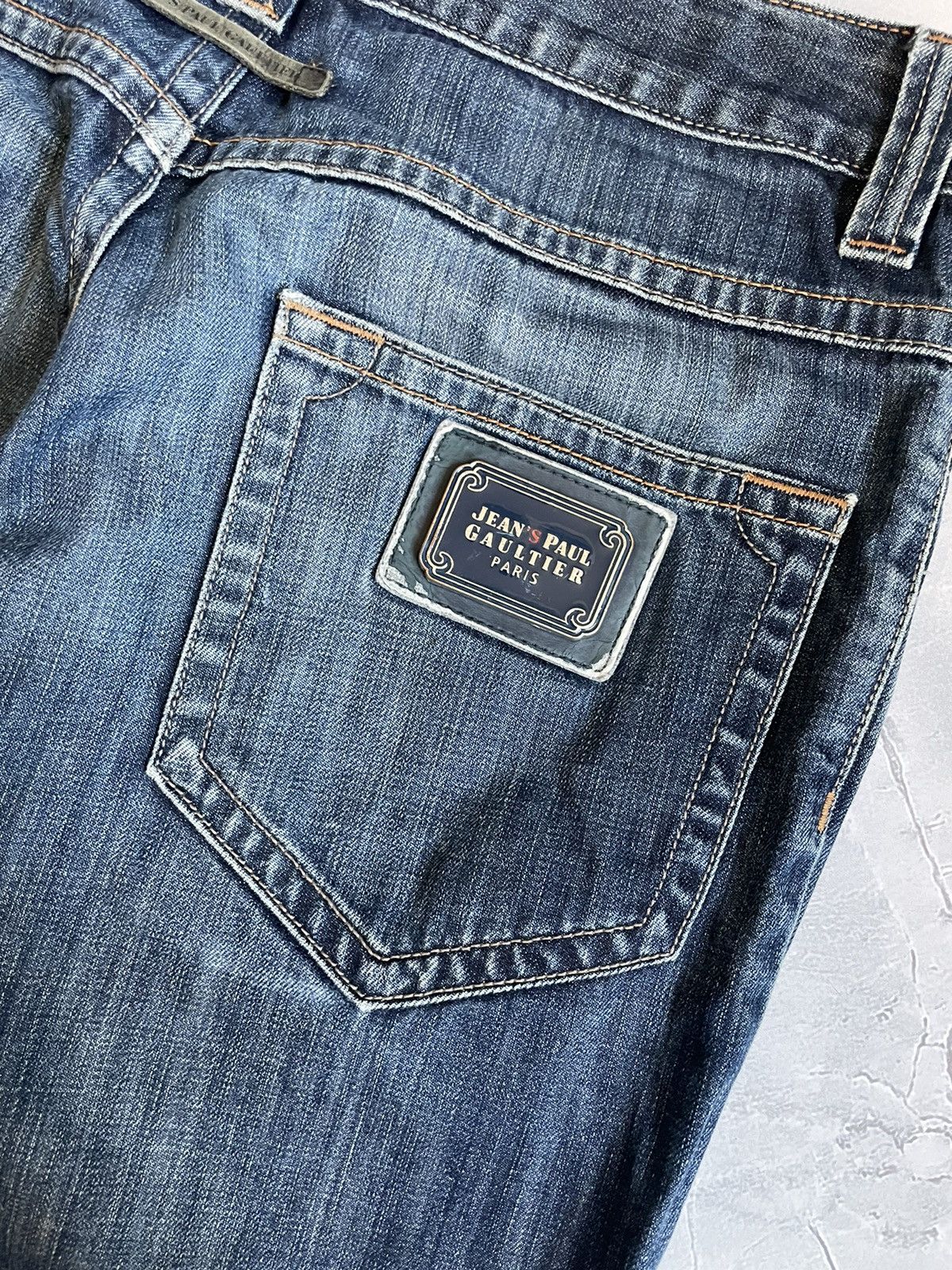 Jean Paul Gaultier Vintage Jean Paul Gaultier Paris Denim Pants Size US 30 / EU 46 - 8 Thumbnail