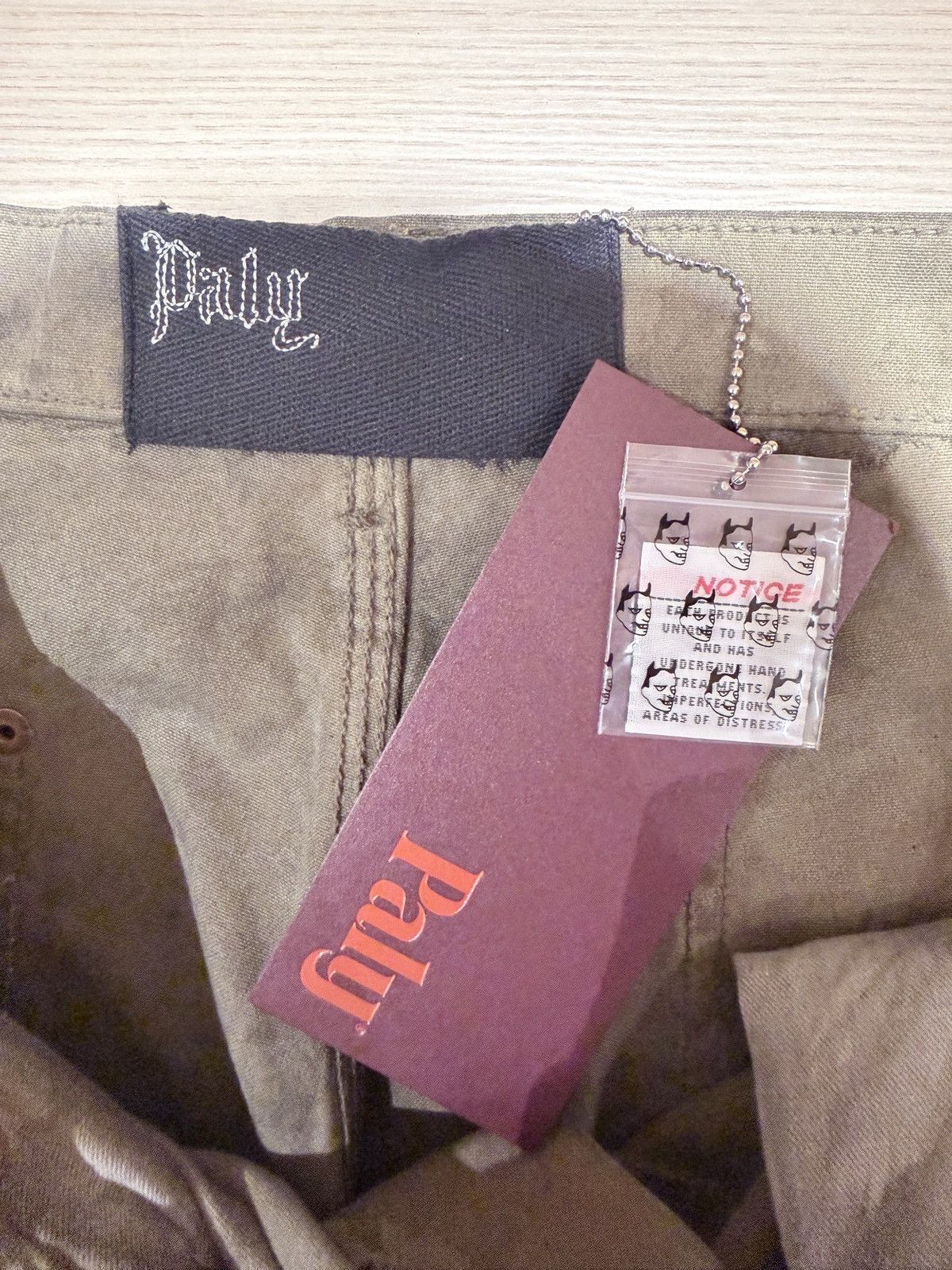Paly Hollywood Paly Hollywood BEEN THRU IT WAXED CANVAS DBL KNEE PANT Size US 32 / EU 48 - 9 Thumbnail