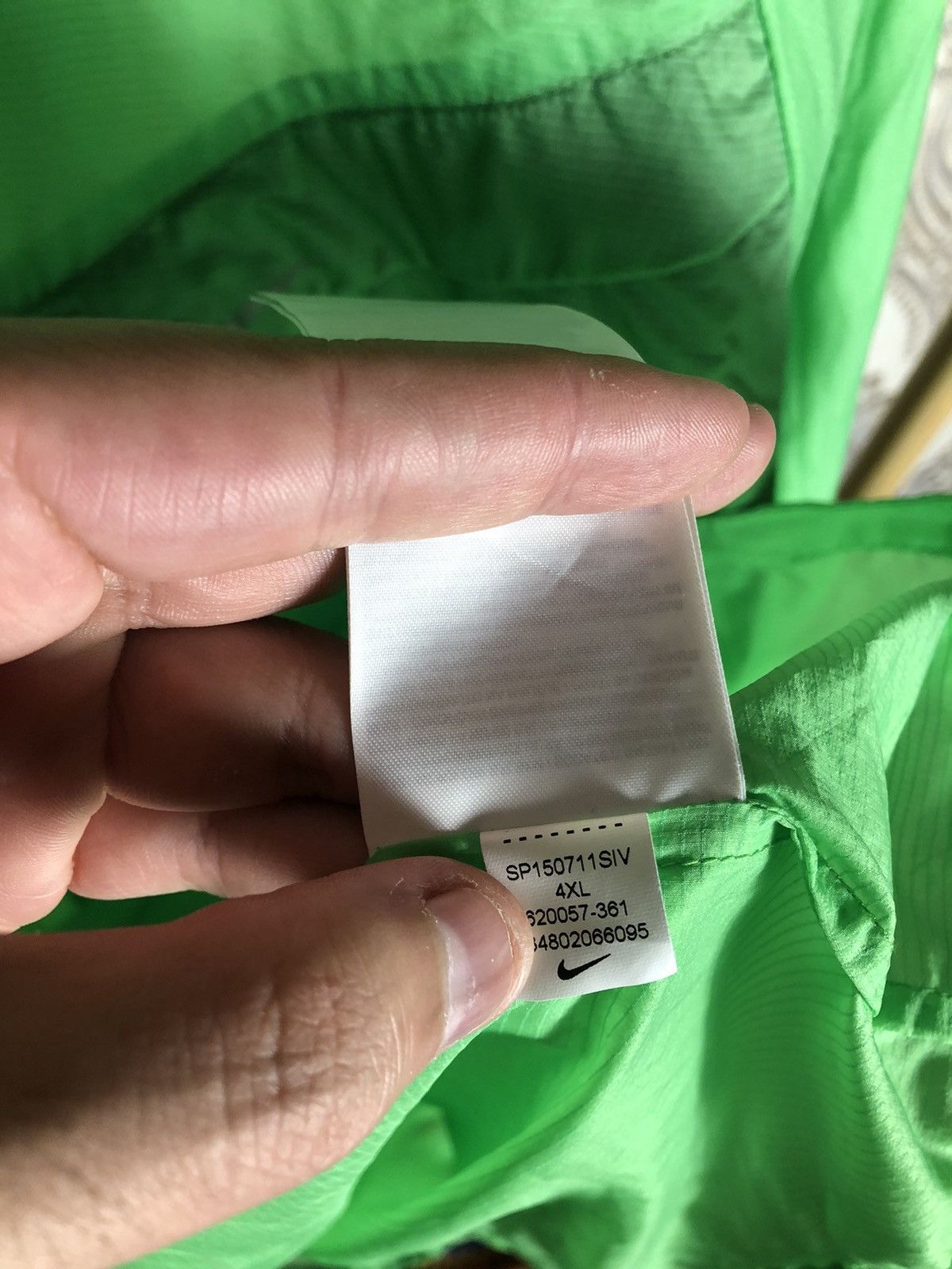 Nike VERY RARE NIKE NYLON RUNNING LIGHT JACKET RETRO DRILL Y2K Size US XXL / EU 58 / 5 - 4 Thumbnail