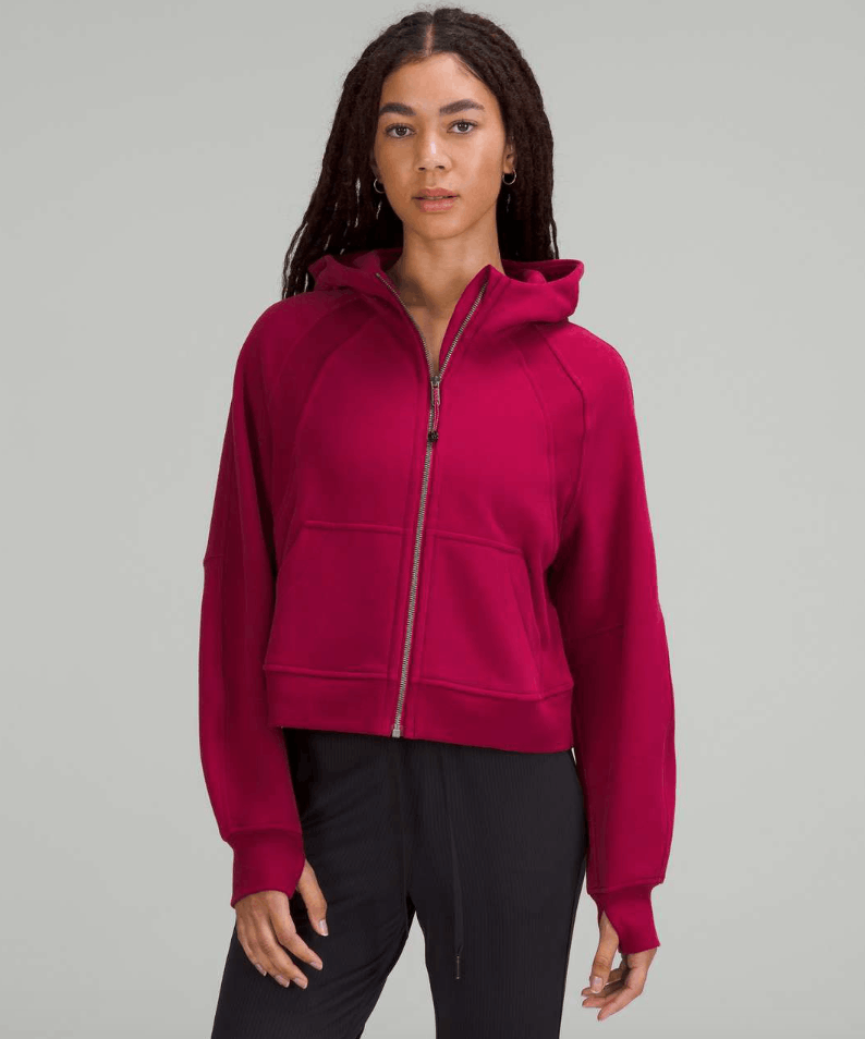 Lululemon XS/S Lululemon Scuba Oversized Hoodie Pomegranate Sweatshirt Size XS / US 0-2 / IT 36-38 - 1 Thumbnail