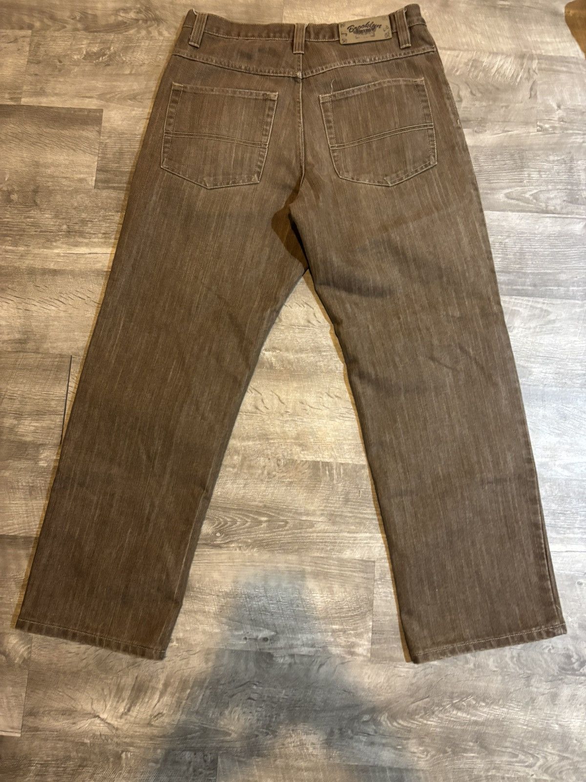 Brooklyn Xpress Y2K Brooklyn Express straight leg khaki denim Size US 34 / EU 50 - 3 Thumbnail