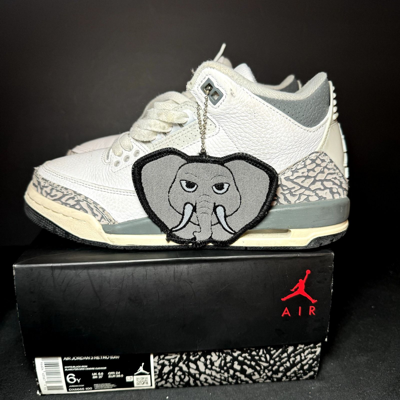 Jordan Brand × Nike Size 6 Nike Air Jordan 3 Retro GS Hide N' Sneak Men's Shoes Size US 6 / EU 39 - 1 Thumbnail