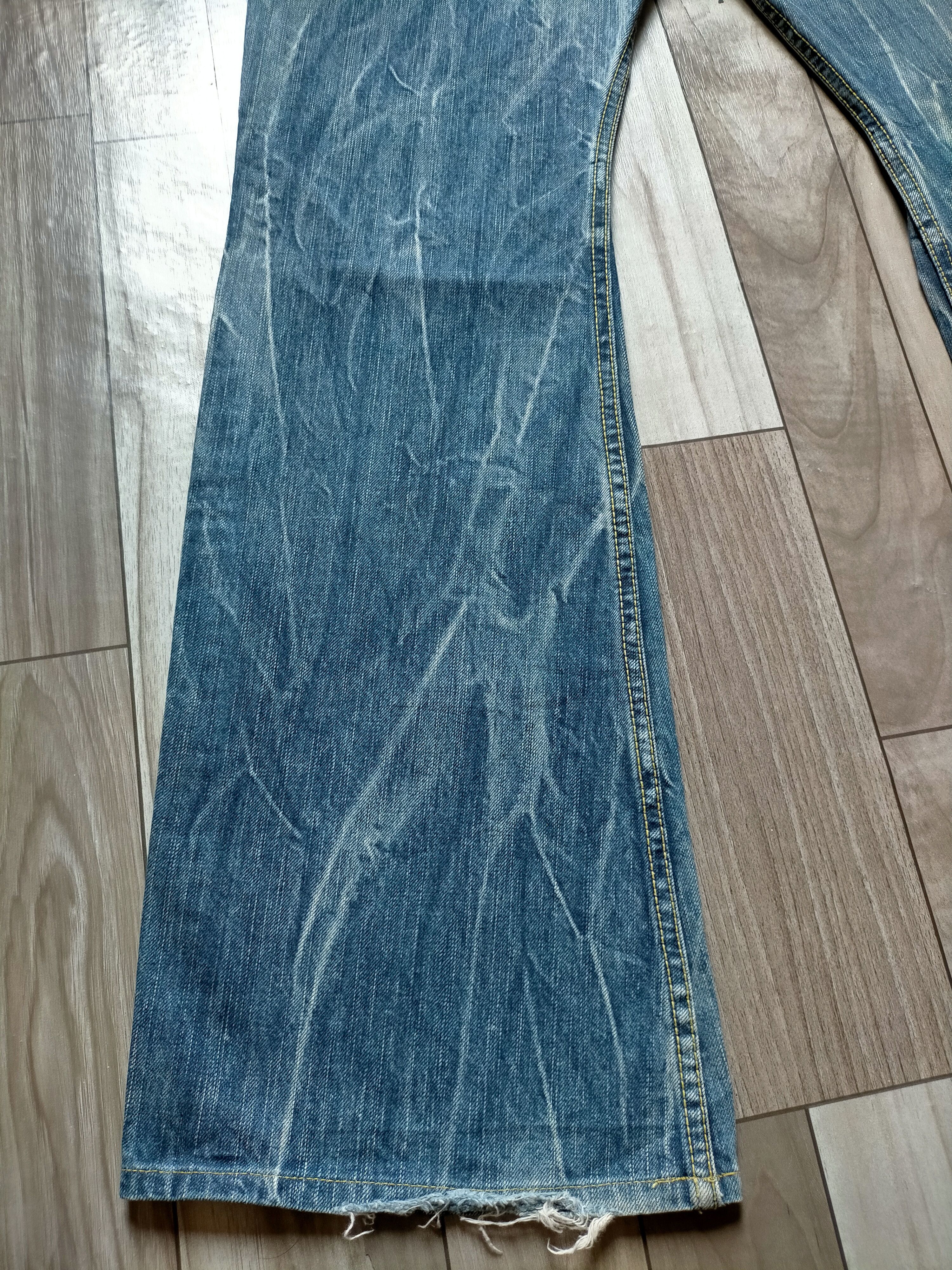 Hysteric Glamour × Japanese Brand Flare Jeans Blue Way Japan Low rise Boot cut denim Size US 30 / EU 46 - 12 Thumbnail