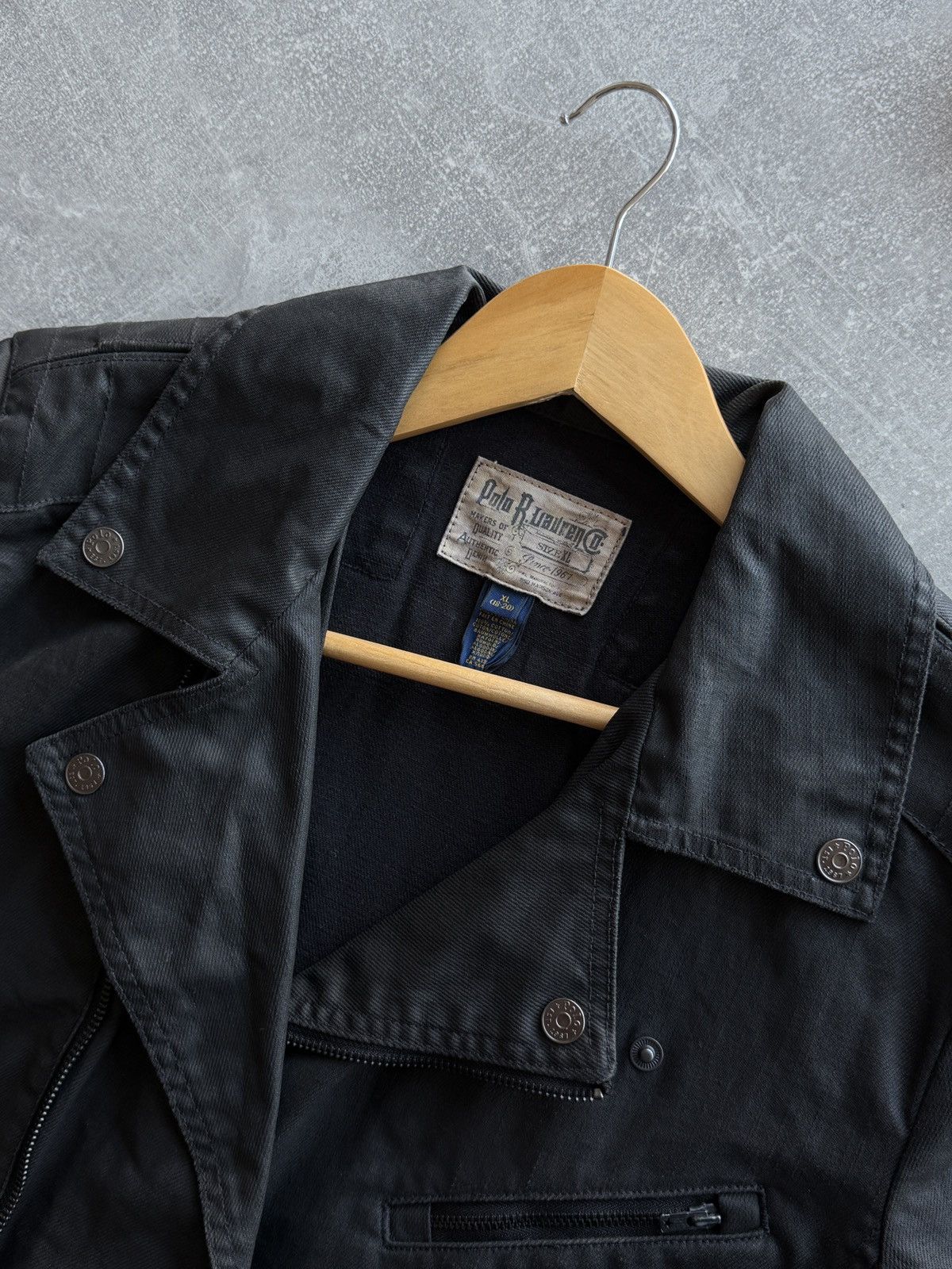 Polo Ralph Lauren Ralph lauren vintage biker jacket size xl(18-20) Size US S / EU 44-46 / 1 - 12 Thumbnail