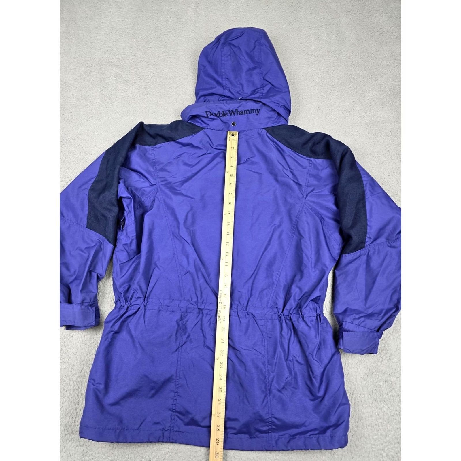 Vintage VINTAGE Columbia Jacket Womens L Purple Hooded Parka Lined Insulated 90s Size L / US 10 / IT 46 - 6 Thumbnail