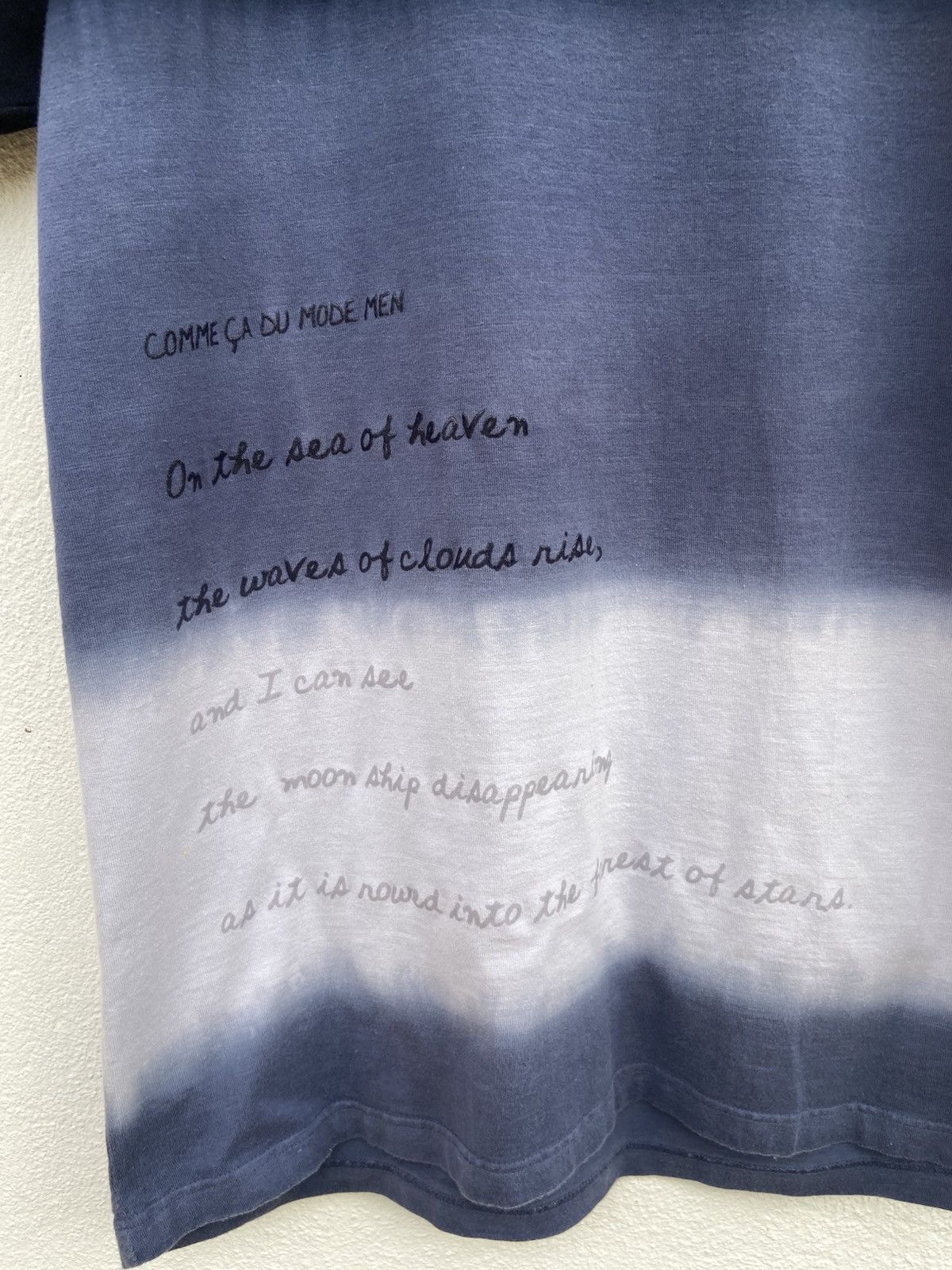 Comme Ca Ism Comme Ca Due Mode t shirt poem tees Size US S / EU 44-46 / 1 - 3 Thumbnail