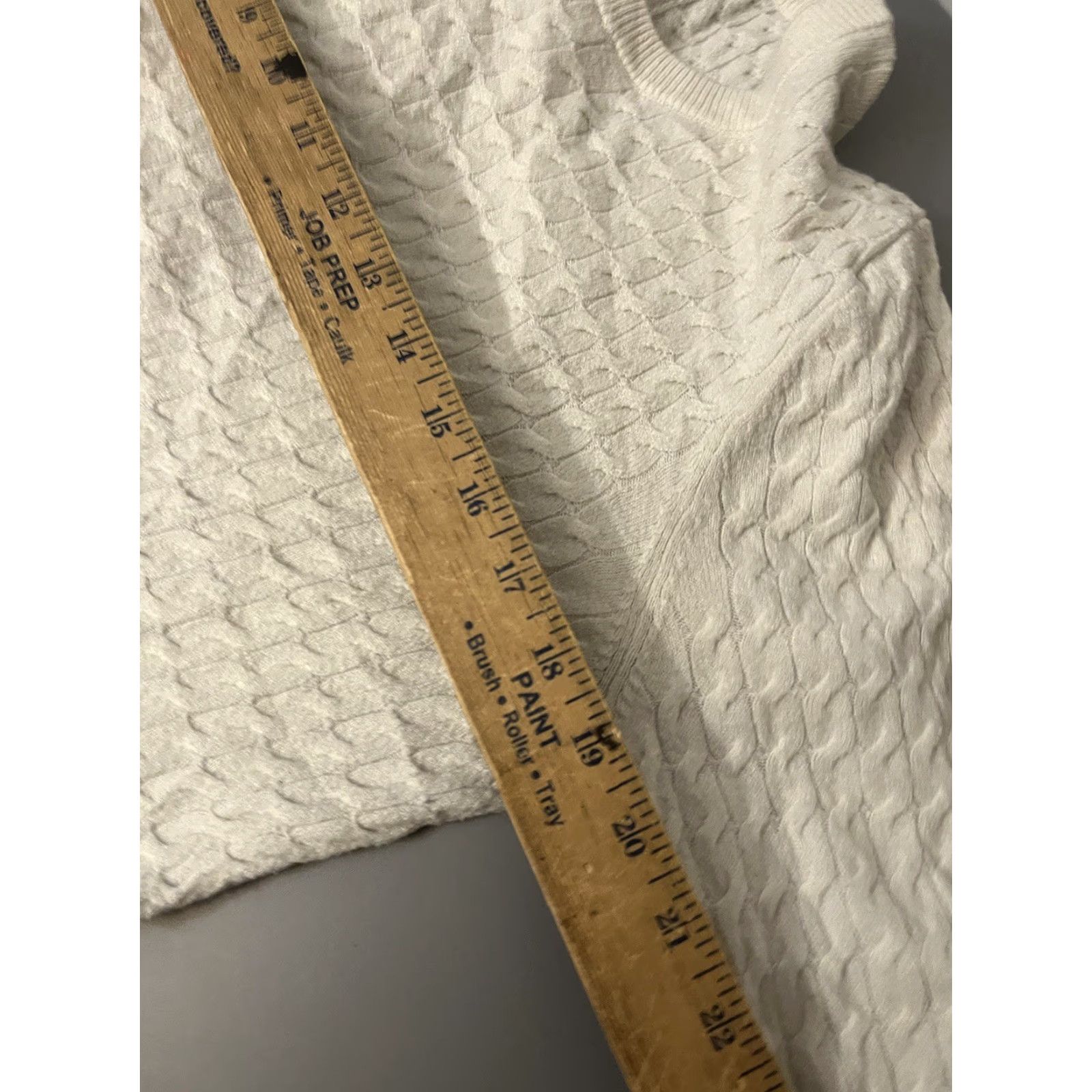 Vintage A New Day Woman’s Sweater Pullover Crew Neck Long Sleeve Size M Ivory Size M / US 6-8 / IT 42-44 - 5 Thumbnail
