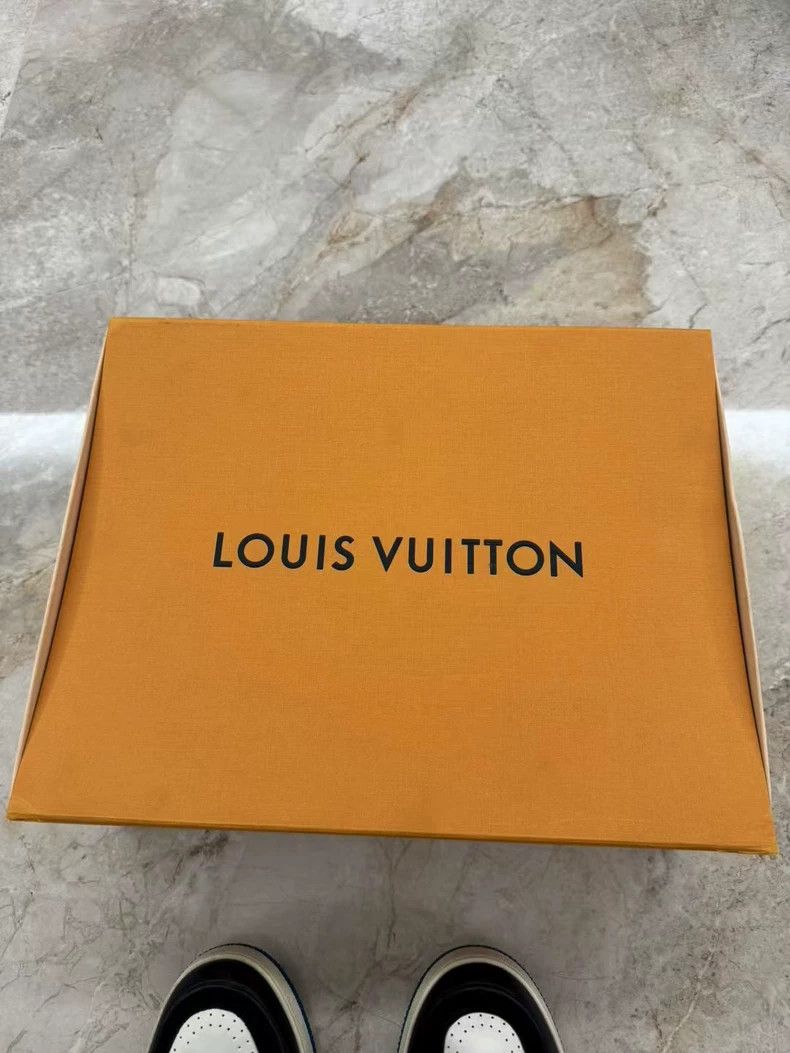 Louis Vuitton Louis Vuitton TRAINER Black and Blue Hiroshi Fujiwara Snea Size US 8 / EU 41 - 6 Thumbnail