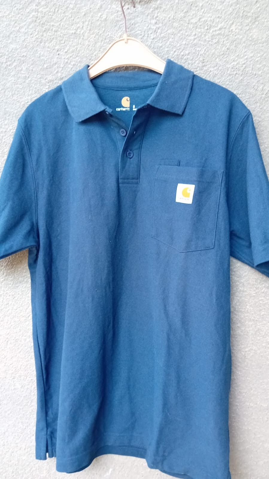 Carhartt Carhartt K570 NVY Polo Pocket t-shirt sz S Size US S / EU 44-46 / 1 - 1 Thumbnail