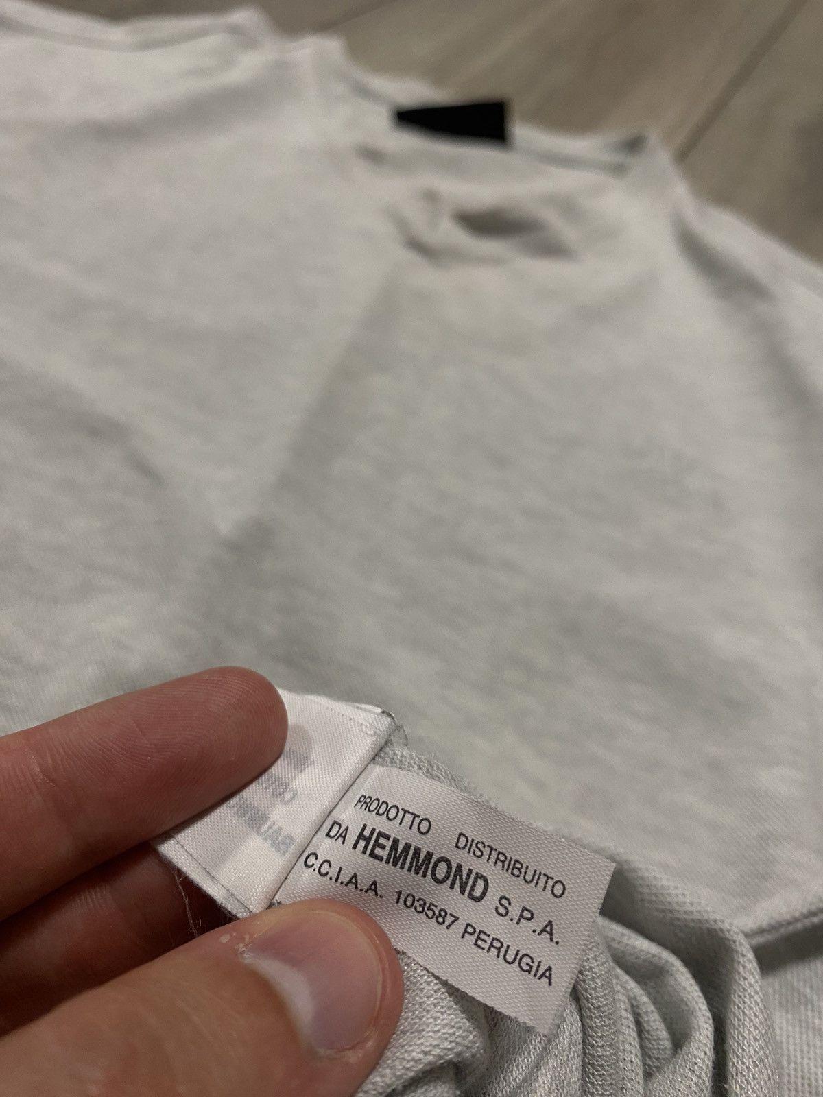 Valentino Valentino Sport Vintage T-Shirt Basic Small Logo Grey Cotton Size US M / EU 48-50 / 2 - 7 Thumbnail