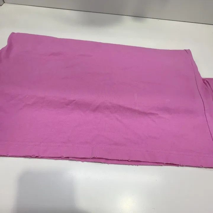 Balenciaga Balenciaga Pink Hand Drawn Logo T-Shirt 0079-2507 Size S / US 4 / IT 40 - 9 Thumbnail