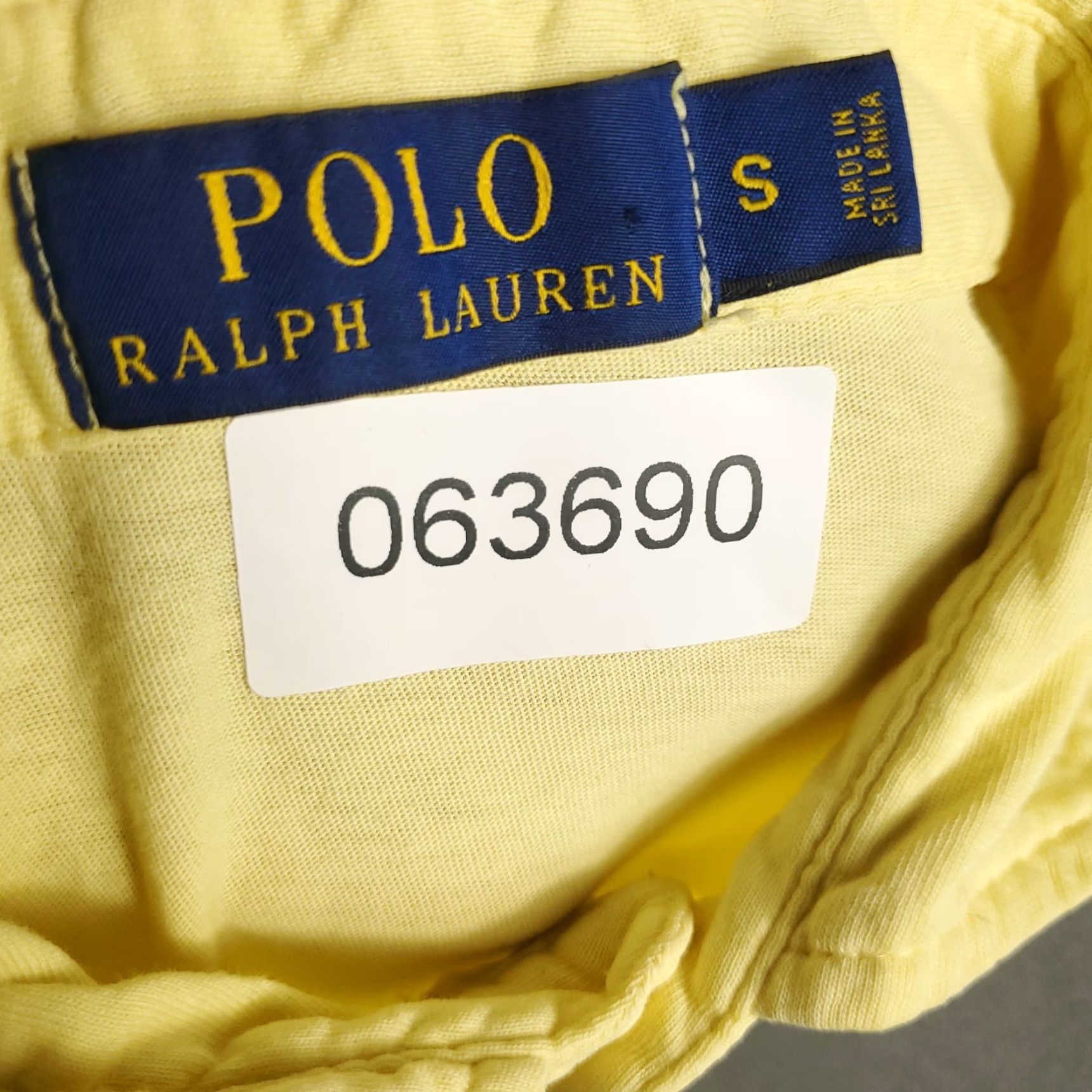 Ralph Lauren Ralph Lauren Polo Shirt Mens Small Yellow Casual Short Sleeve Preppy Sports Size US S / EU 44-46 / 1 - 6 Thumbnail