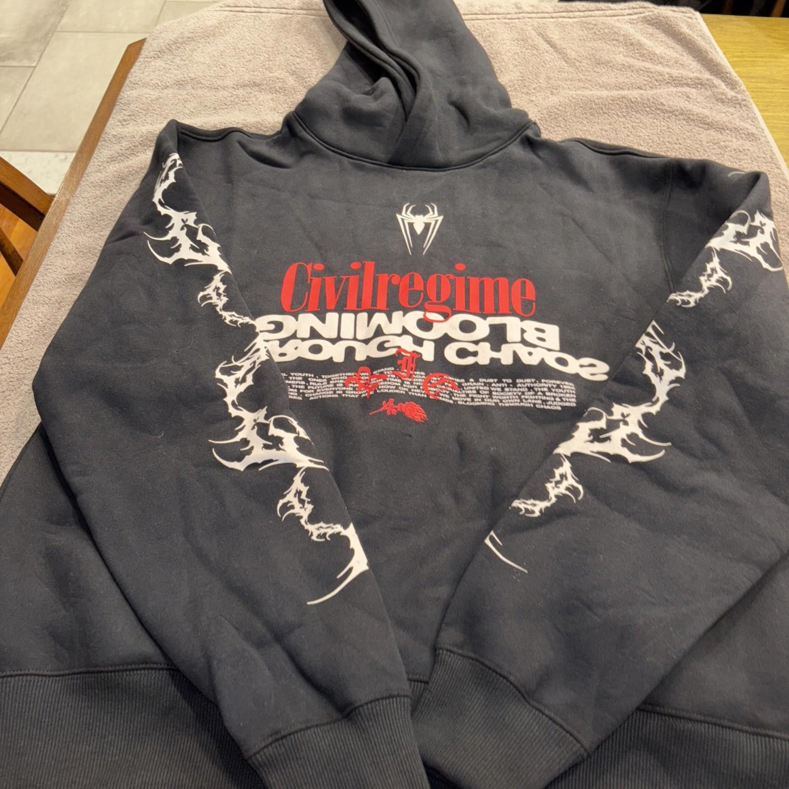 Marvel Comics Civil Spiderman Collab Hood NWT Medium Marvel Comics Size US M / EU 48-50 / 2 - 3 Thumbnail