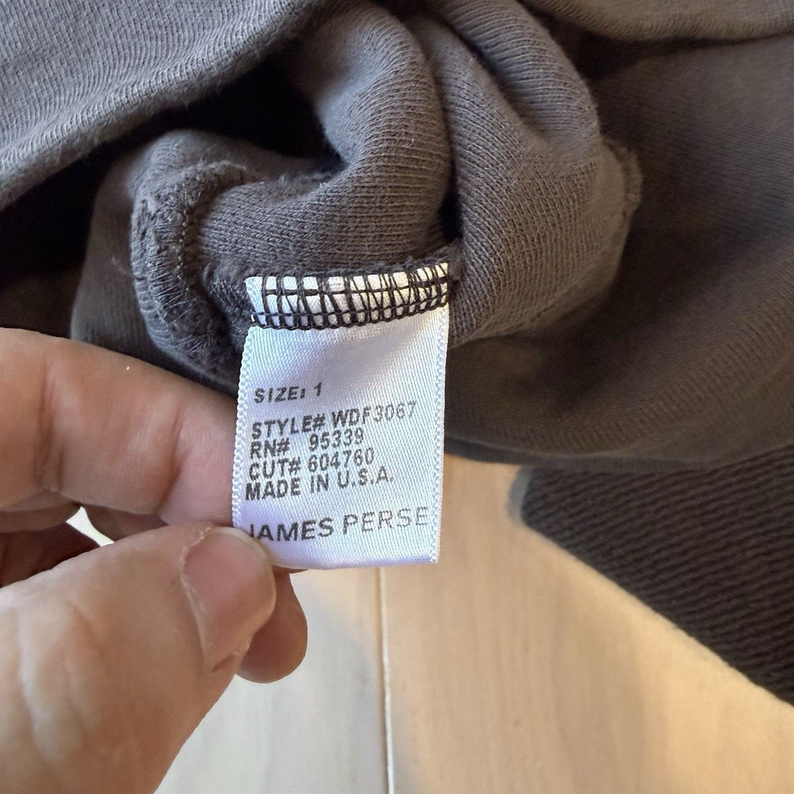 James Perse James Perse Vintage French Terry Sweatshirt Women's 1 Black Size XS / US 0-2 / IT 36-38 - 6 Thumbnail