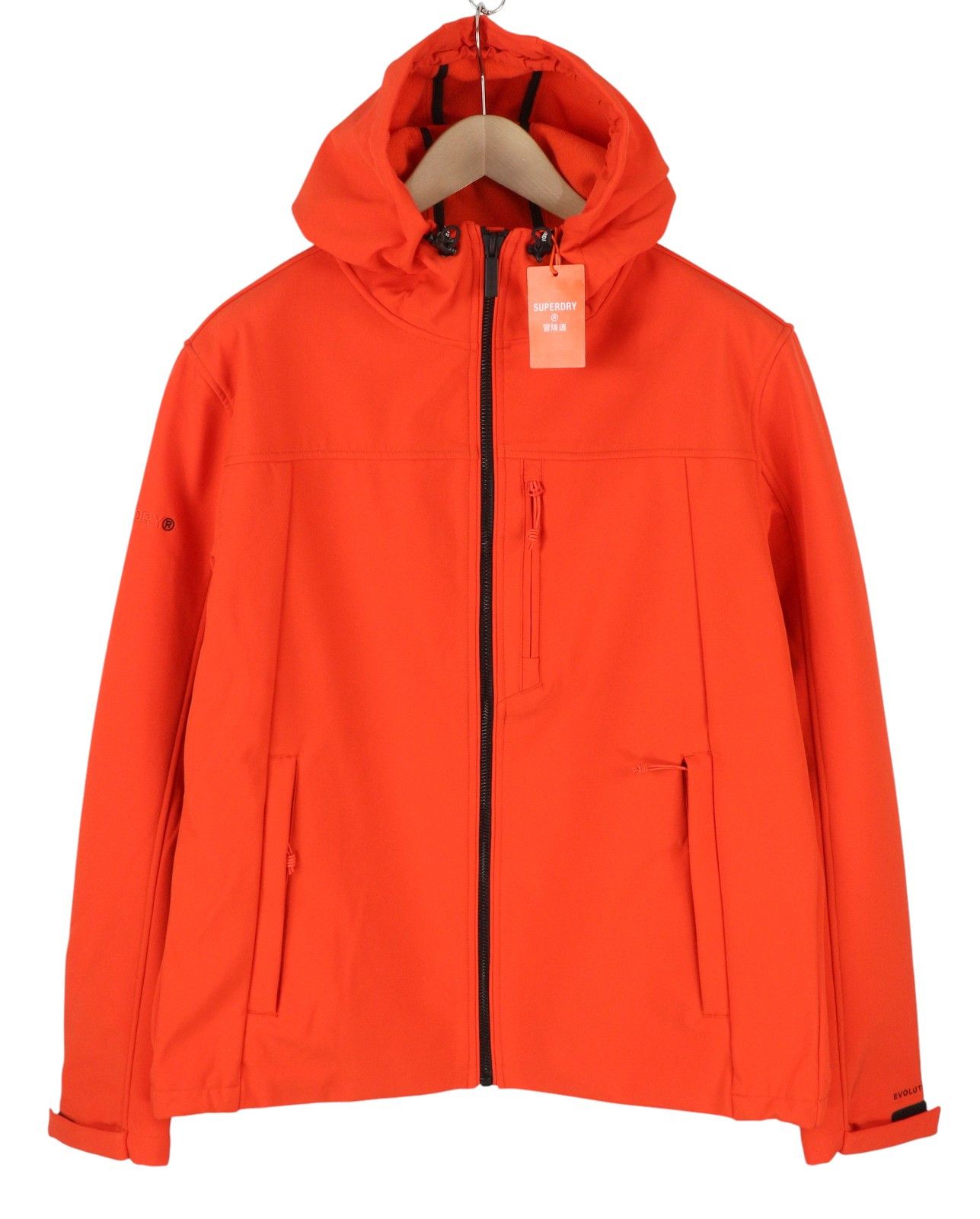 Superdry Hooded Soft Shell 2XL Orange Light 87146 Size US XXL / EU 58 / 5 - 1 Thumbnail