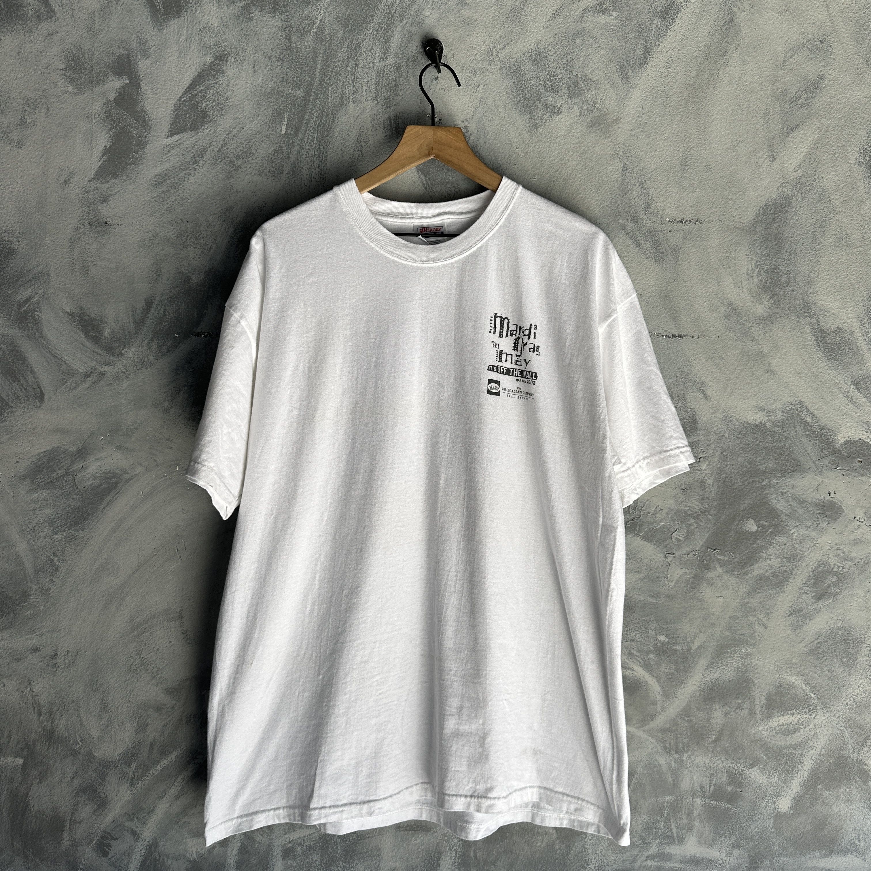 Other Vtg Mardi Gras T Shirt Mens XL White La Jolla High School Size US XL / EU 56 / 4 - 3 Thumbnail