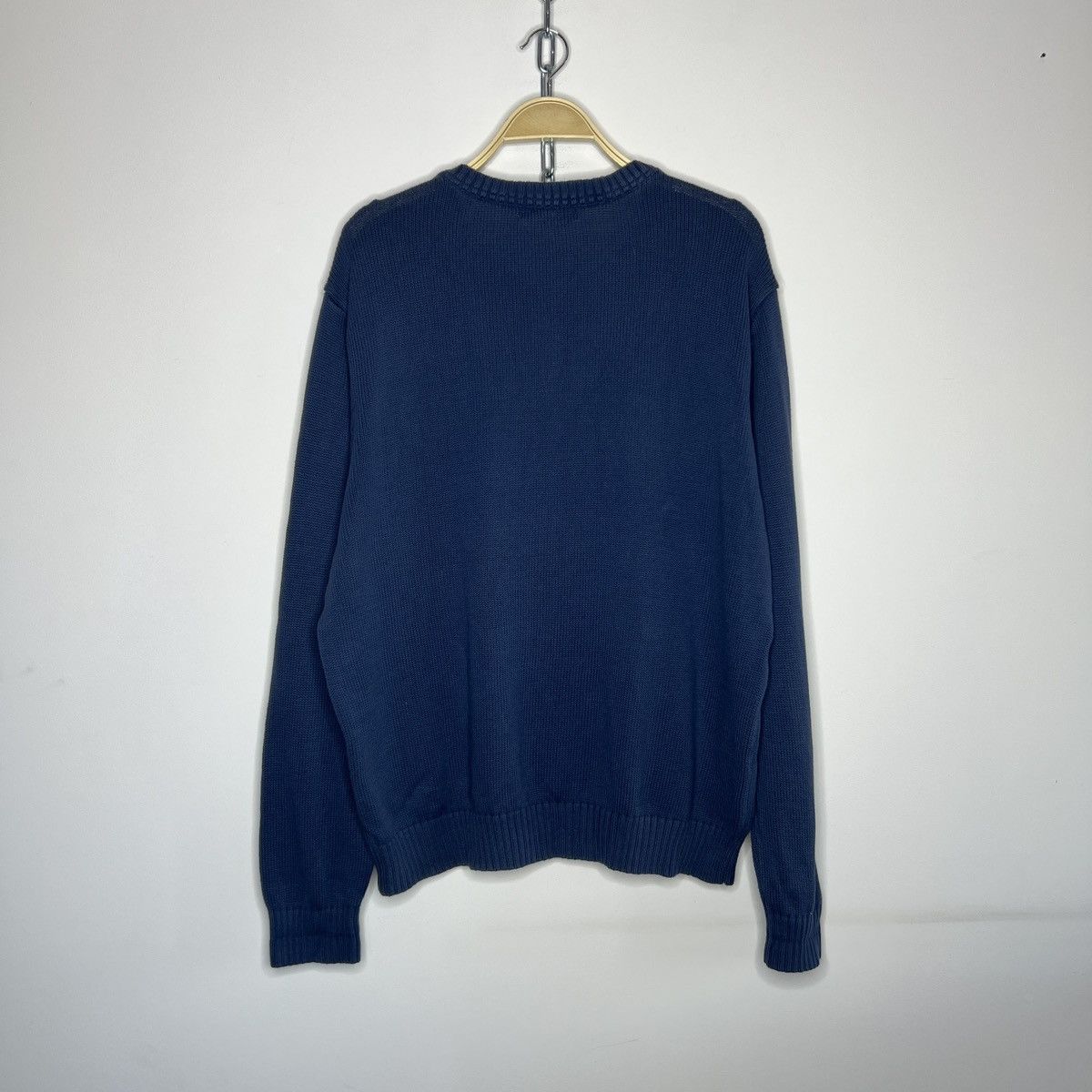 Burberry × Vintage Burberry vintage Navy sweater jumper Size US XL / EU 56 / 4 - 6 Thumbnail