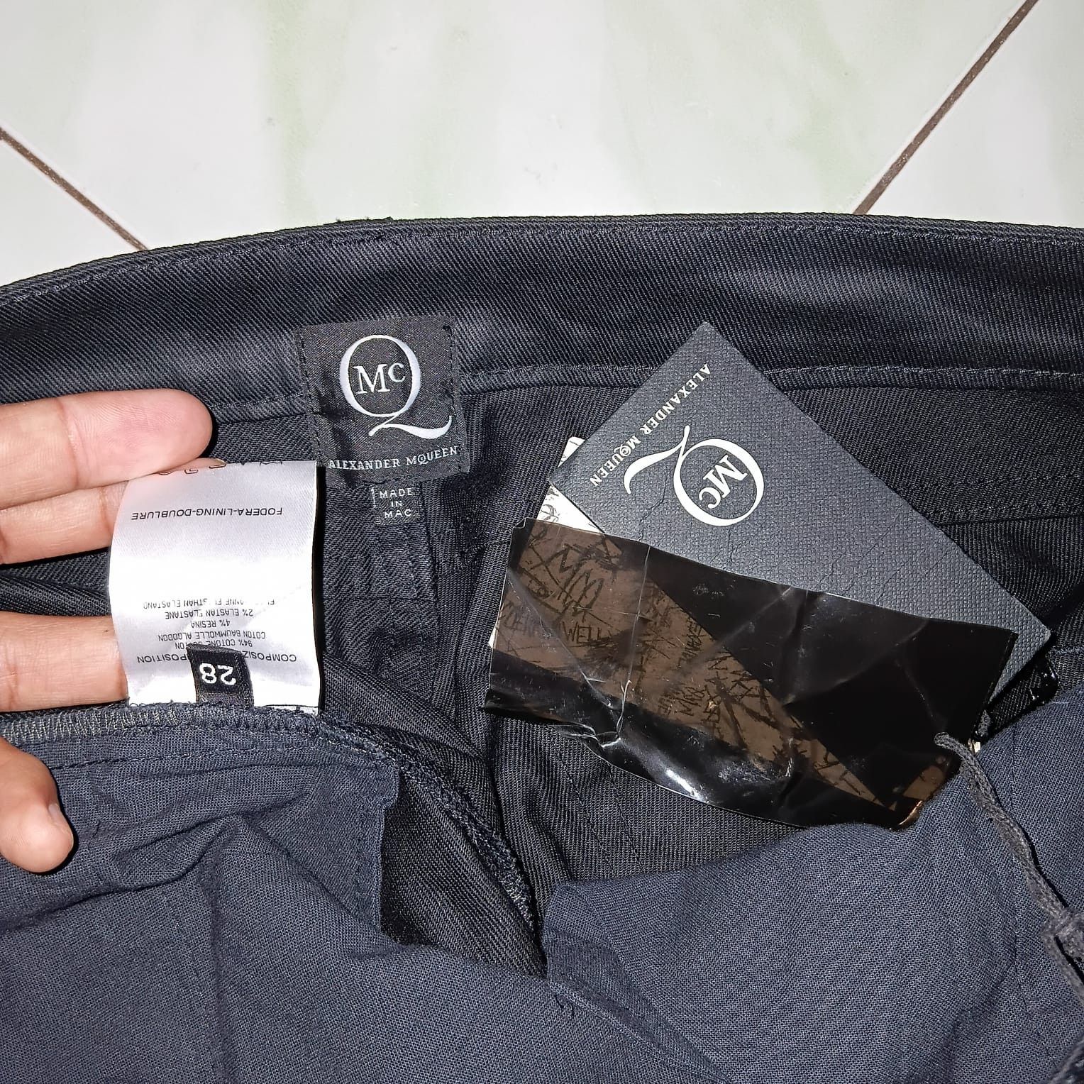 Alexander McQueen denim wax Alexander McQueen Size US 28 / EU 44 - 20 Thumbnail