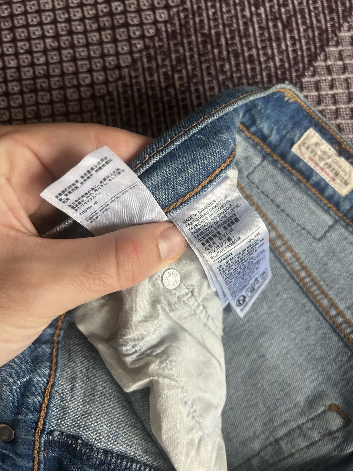 Levi's Levis Premium RibCage Straight Ankle Mud Washed Jeans Sz W32 Size US 32 / EU 48 - 11 Thumbnail