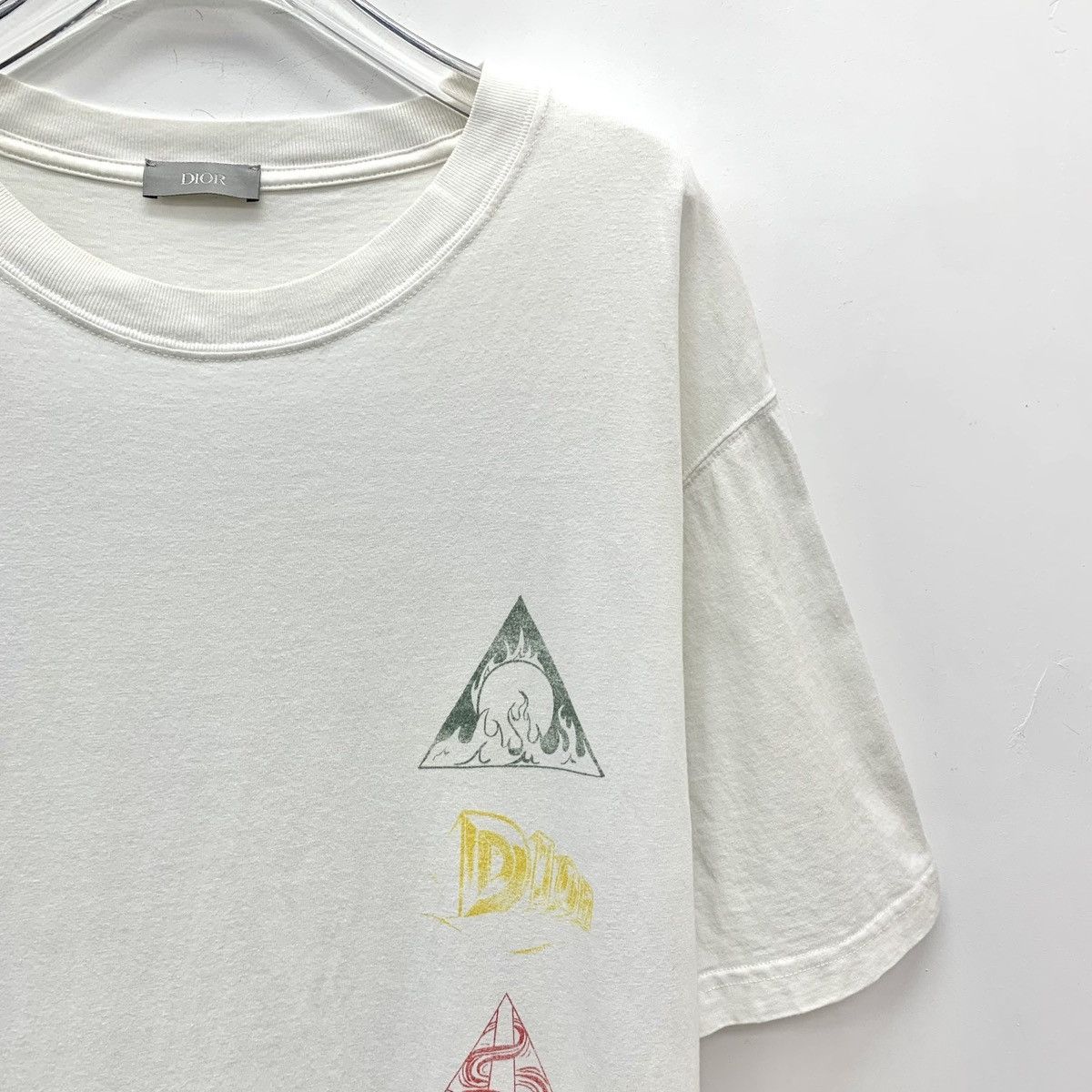 Dior Dior Snow Mountain Printed Short Sleeve T-shirt K26WX Size US L / EU 52-54 / 3 - 3 Thumbnail