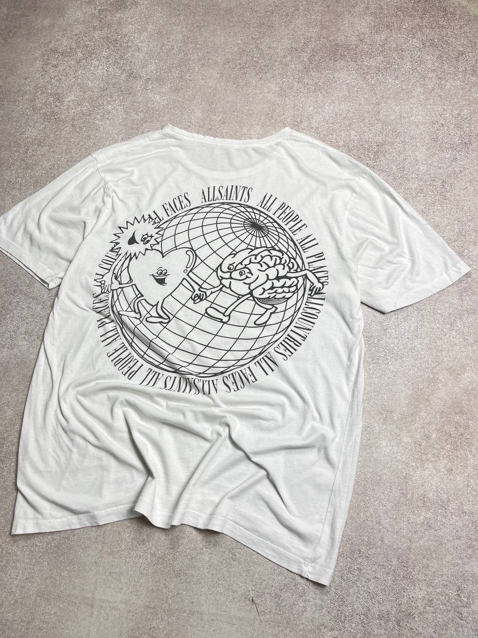 Allsaints Allsaints All People All Places Graphic 3D T-shirt XL Size US L / EU 52-54 / 3 - 2 Thumbnail