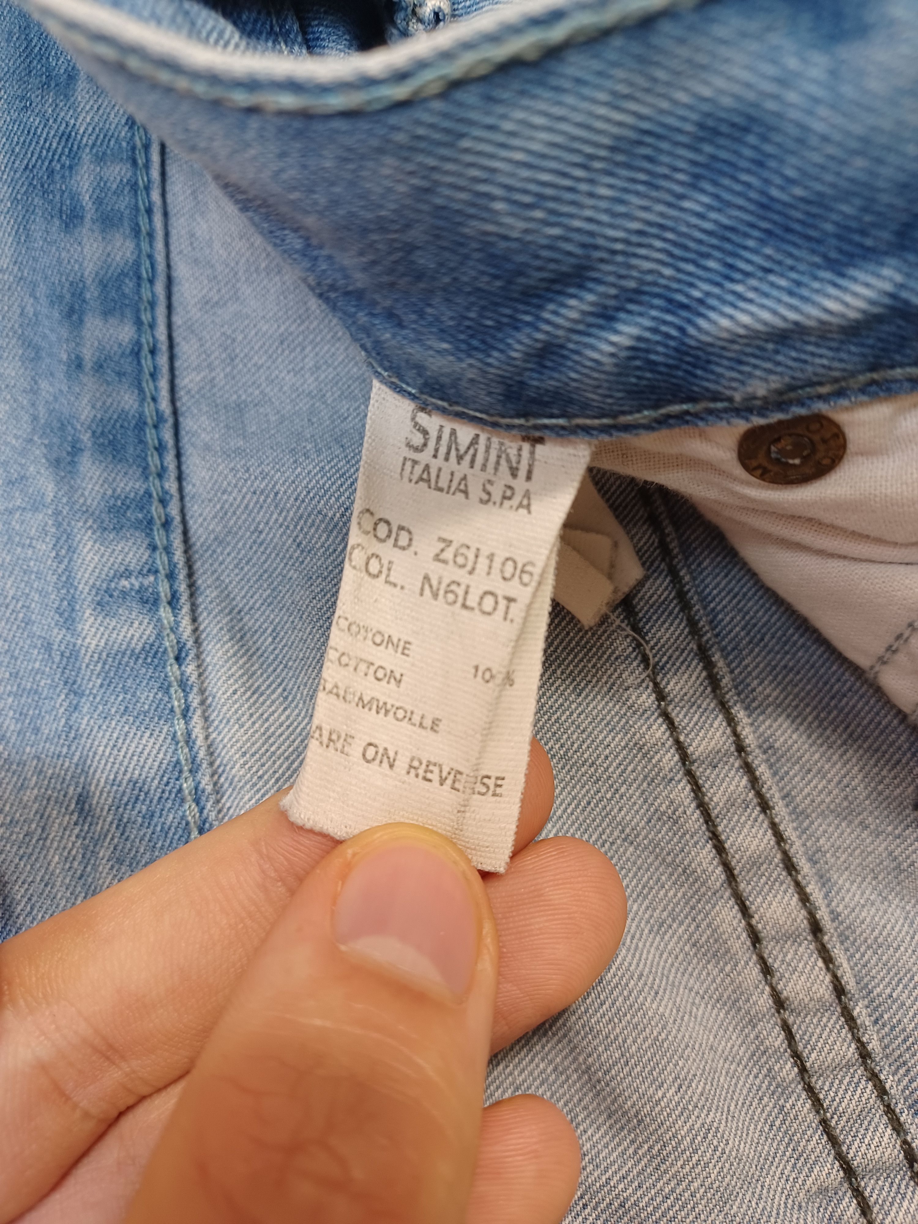 Giorgio Armani Vintage Armani Jeans Y2K Blue Stonewashed Denim Jeans Pants Size US 34 / EU 50 - 10 Thumbnail
