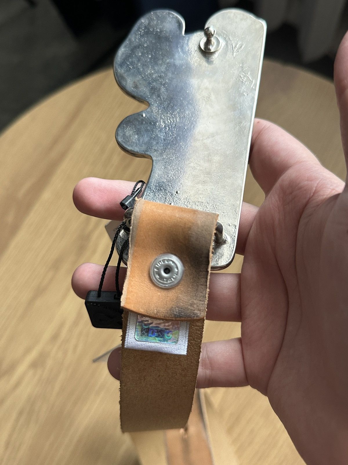Dolce & Gabbana Vintage 2000’s Dolce & Gabbana “B-Sexual” Y2k Leather Belt Size ONE SIZE - 14 Thumbnail